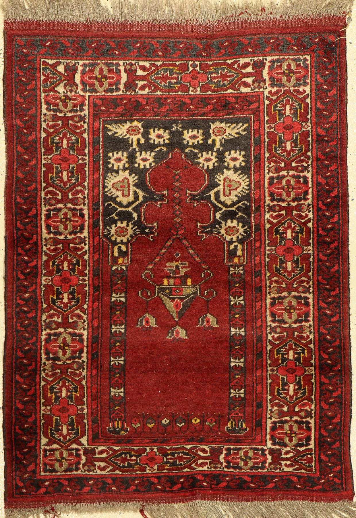 Ersari alt, Afghanistan, ca. 50 Jahre, Wolle auf Wolle, ca. 116 x 87 cm, EHZ: 2