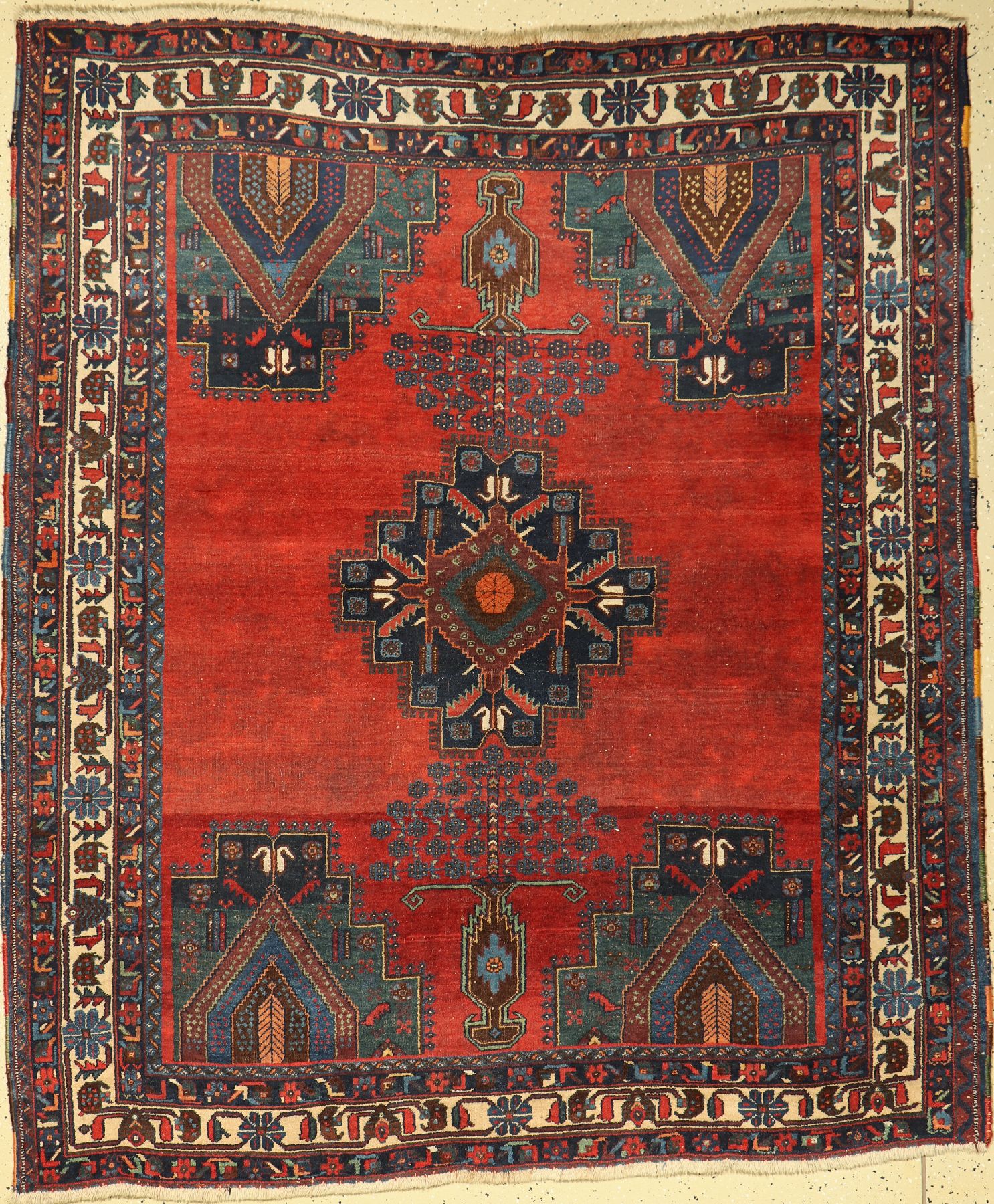 Afschar alt, Persien, um 1930, Wolle auf Baumwolle, ca. 195 x 161 cm, EHZ: 4