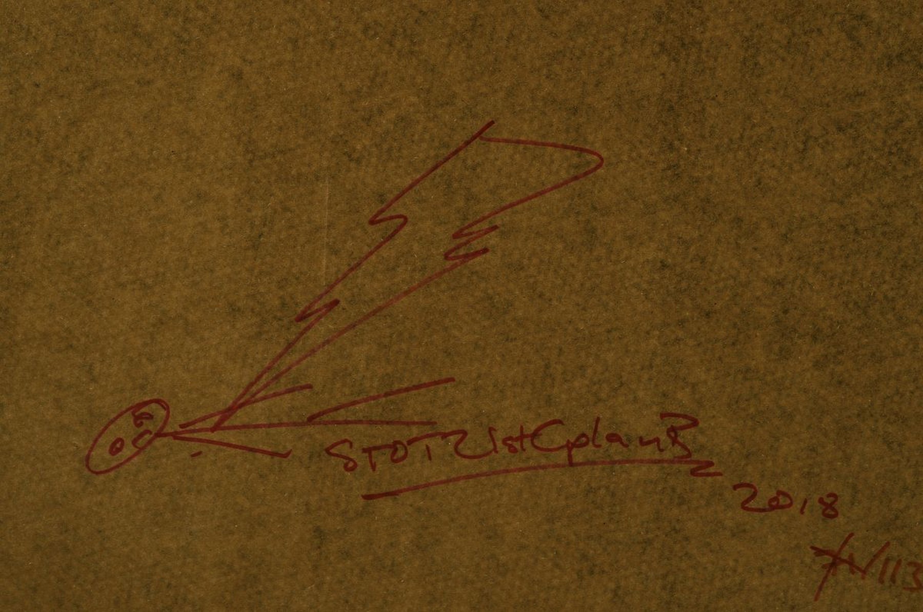 Detail a: NOT BY BANKSY BY NOT NOT BANKSY, (Stot21STCplanB), "hear not, see not, think not," Siebdruck, verso sign., Auflage 113, leichte knicke, ca. ...