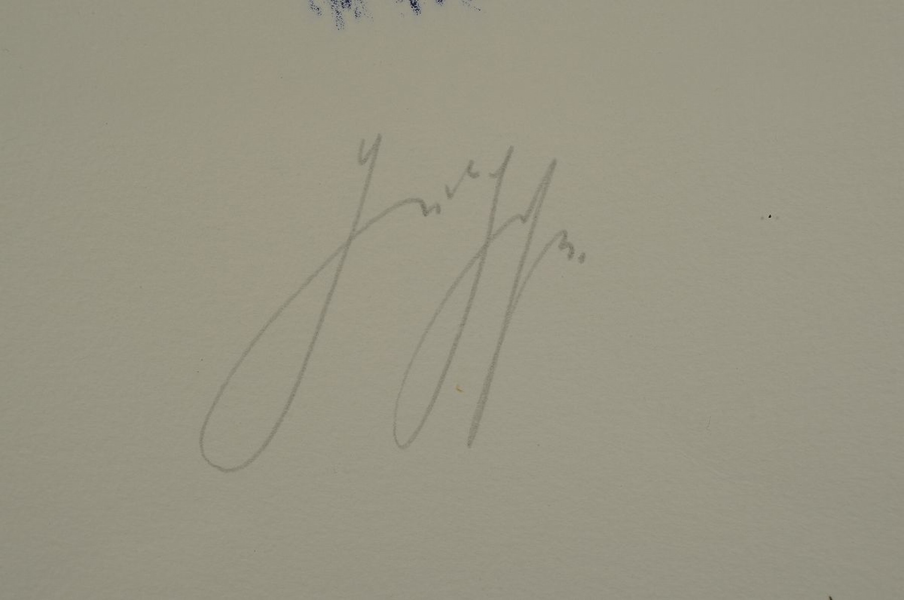Detail a: Günter Grass, 1927-2015, Lithographie, handsigniert und num. 19/60, u.Gl., R. ca. 43x33cm