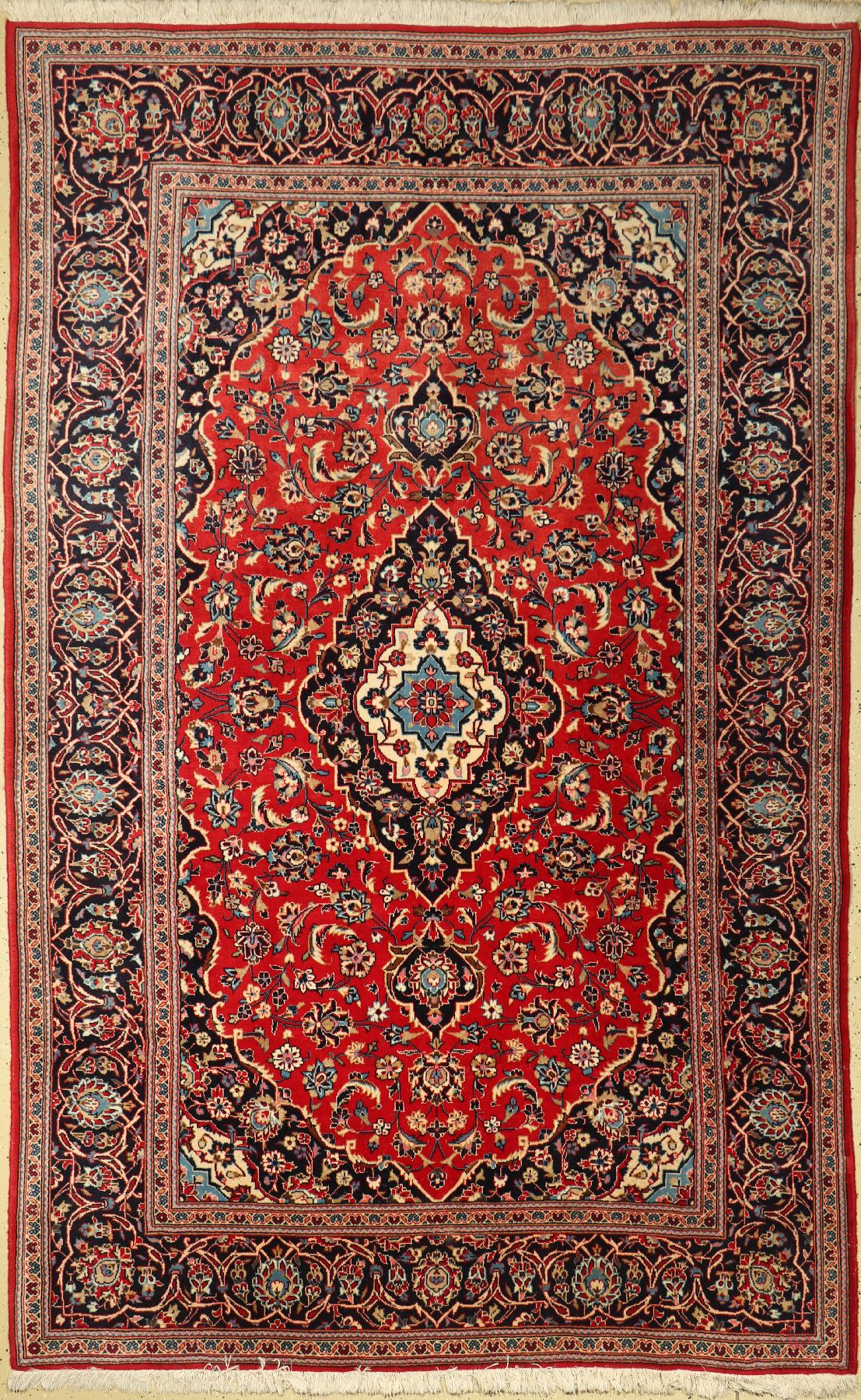 Keschan alt, Persien, ca. 30 Jahre, Wolle auf Baumwolle, ca. 307 x 195 cm, EHZ: 2
