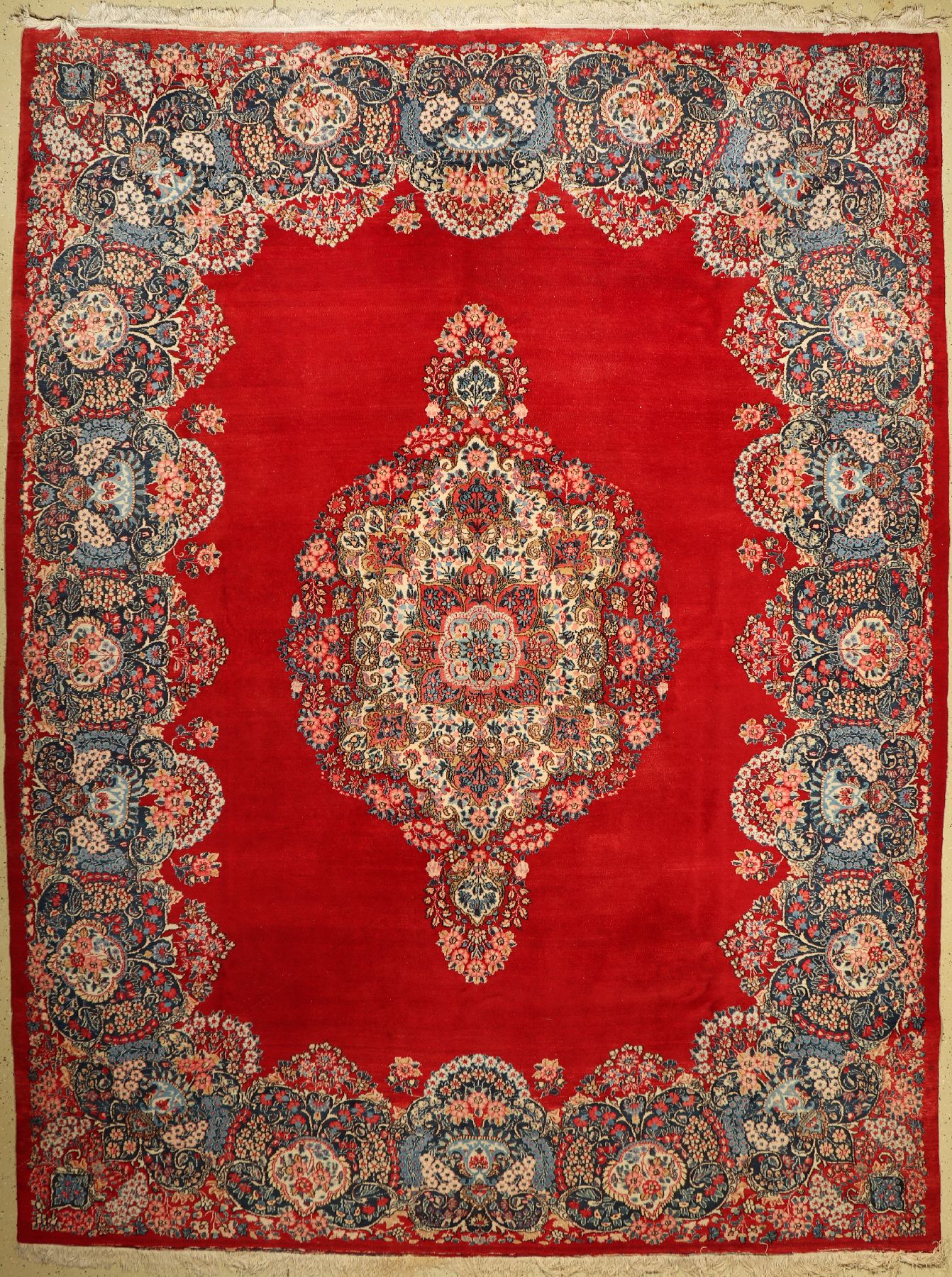 Kerman alt, Persien, um 1950, Wolle auf Baumwolle, ca. 420 x 320 cm, EHZ: 2
