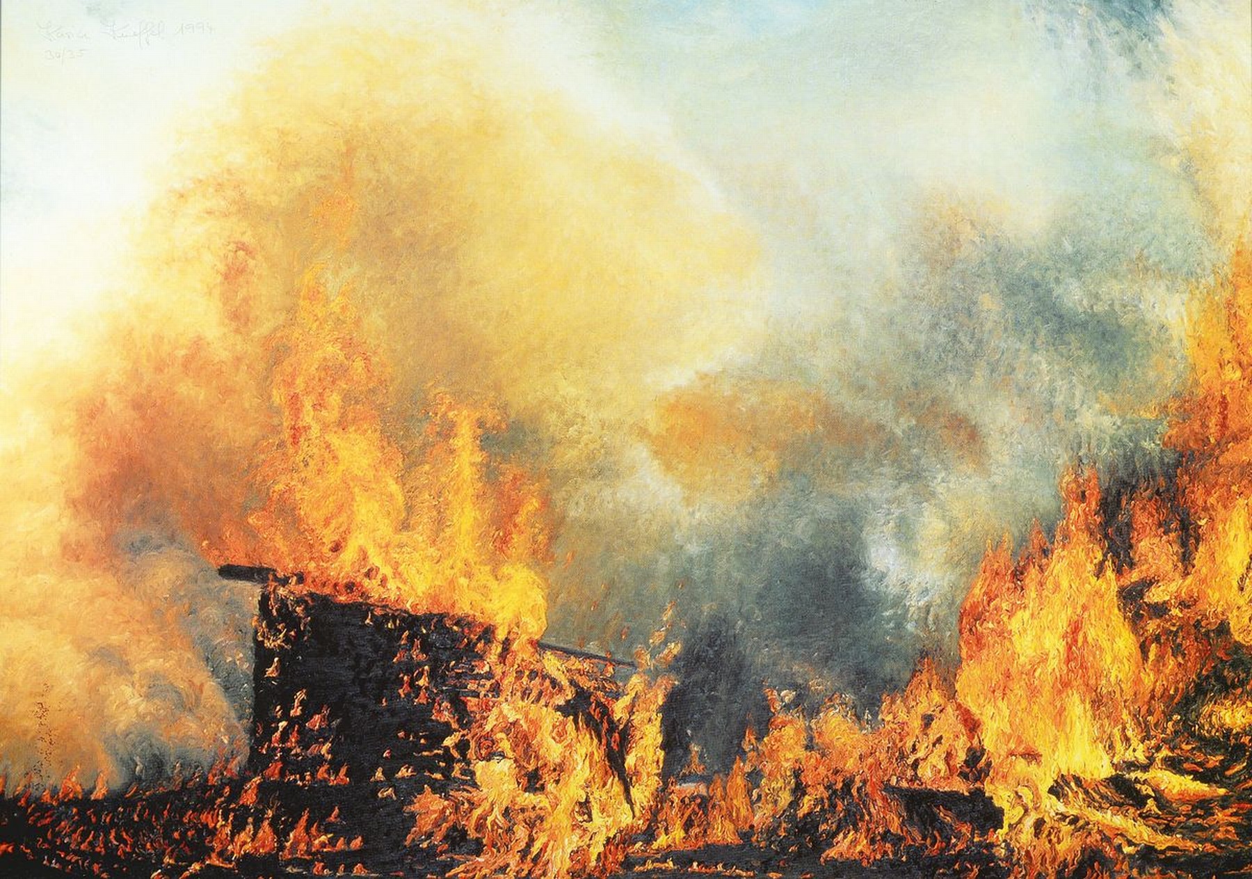 Karin Kneffel, geb. 1957, bekannte deutsche Malerin, Studium in Düsseldorf, Meisterschülerin bei Gerhard Richter, Kneffel zählt zu den ...
