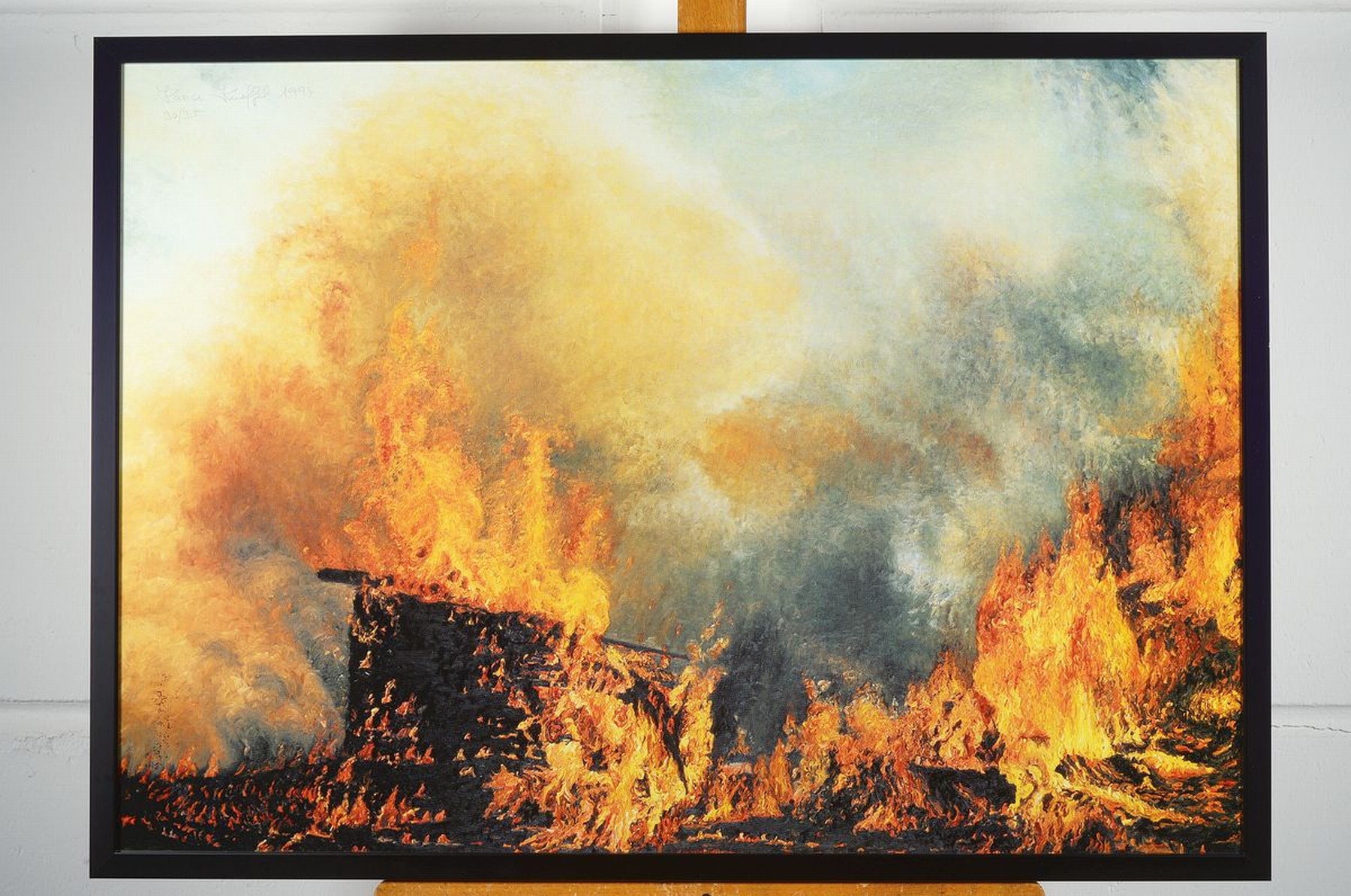 Detail k: Karin Kneffel, geb. 1957, bekannte deutsche Malerin, Studium in Düsseldorf, Meisterschülerin bei Gerhard Richter, Kneffel zählt zu den ...