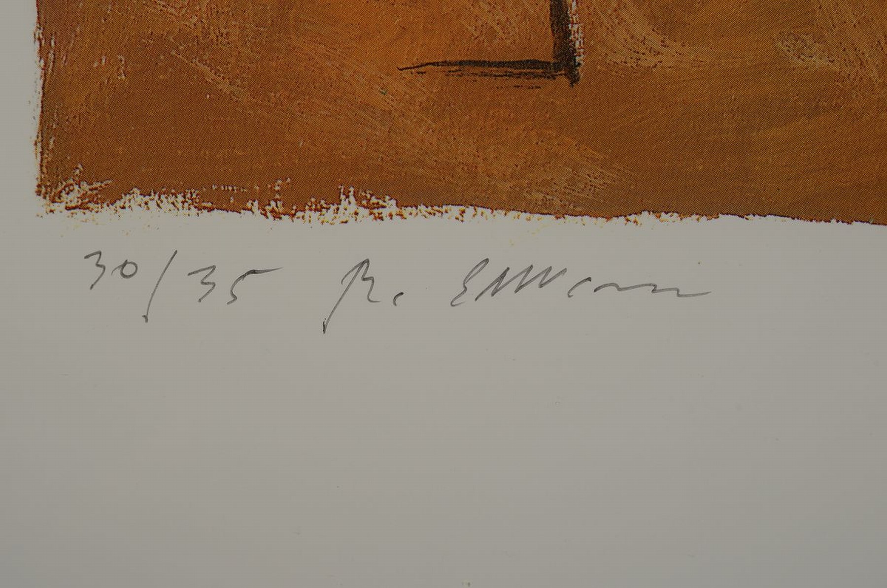 Detail a: Borislav Sajtinac, geb. 1943 Jugoslawien, Offsetlitho auf Papier, handsigniert, num. aus 1995, 30/35, 84 x 59.5 cm, unter Glas, Rahmen 87 x 63 cm