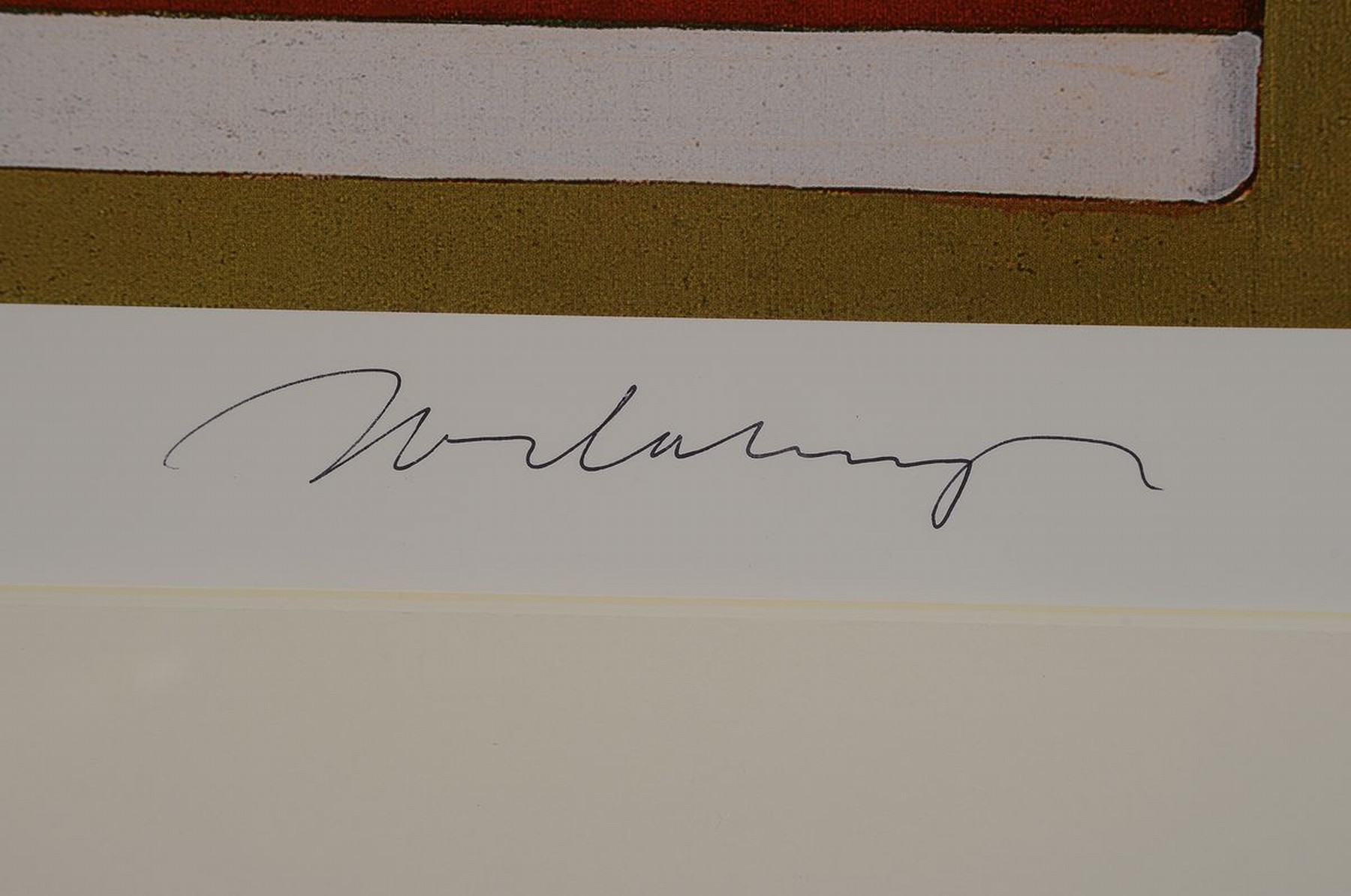 Detail a: Mel Ramos,1935-2018, Farboffsetlithografie, "Lucky Lulu Blonde" ,handsigniert, es existieren nur wenige handsignierte Exemplare, ca. 54 x ...