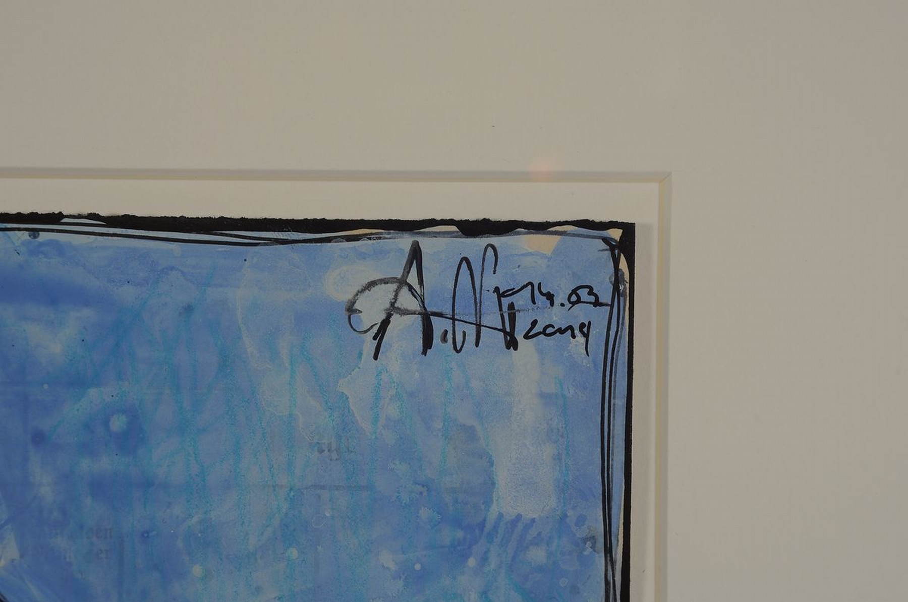 Detail a: Andreas Noßmann, geb. 1962, Federzeichnung und Aquarell und Farbstift, "Schiefer Turm von Pisa", das Werk ist signiert und dat. 2019, bez. ...