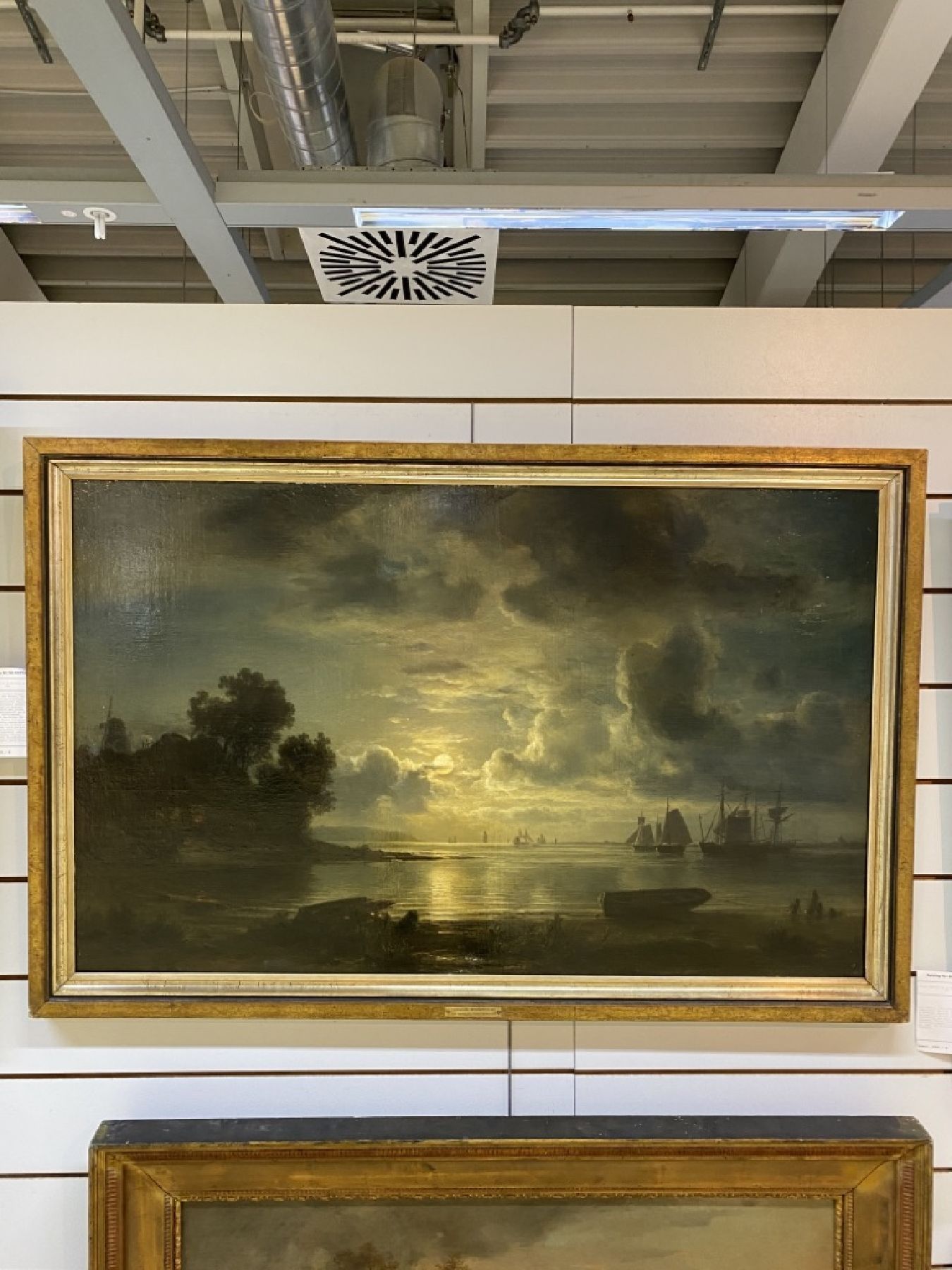 Detail g: Christian Ernst Bernhard Morgenstern, 1805 Hamburg - 1867 München,, deutscher Landschaftsmaler und bedeutender Vertreter des malerischen Realismus, ...