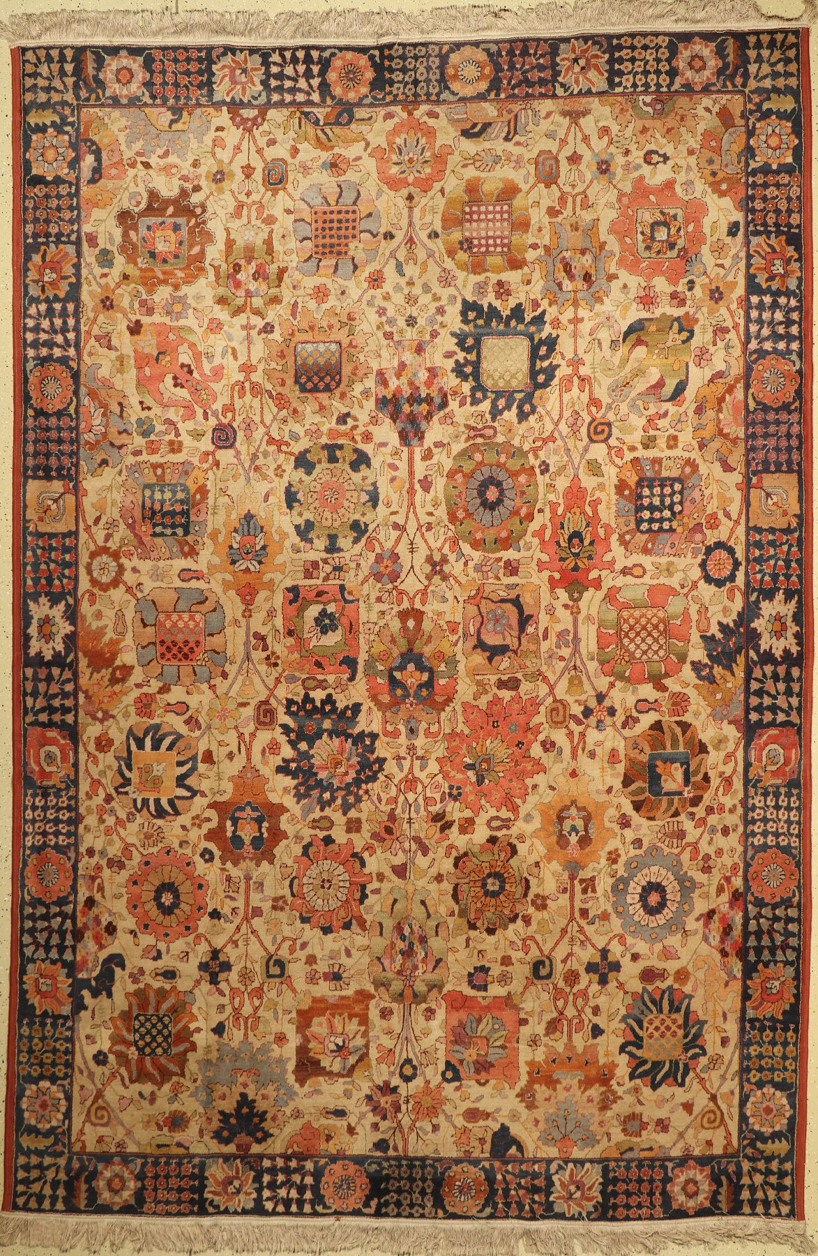 Tefzet alt, Europa, um 1950, Wolle auf Baumwolle, ca. 360 x 240 cm, EHZ: 2-3