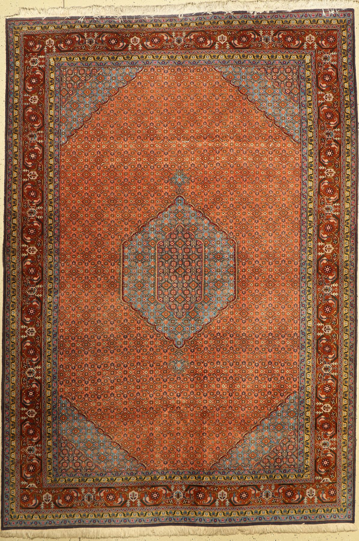Ardebil Persien, ca. 50 Jahre, Wolle auf Baumwolle, ca. 290 x 201 cm, EHZ: 2