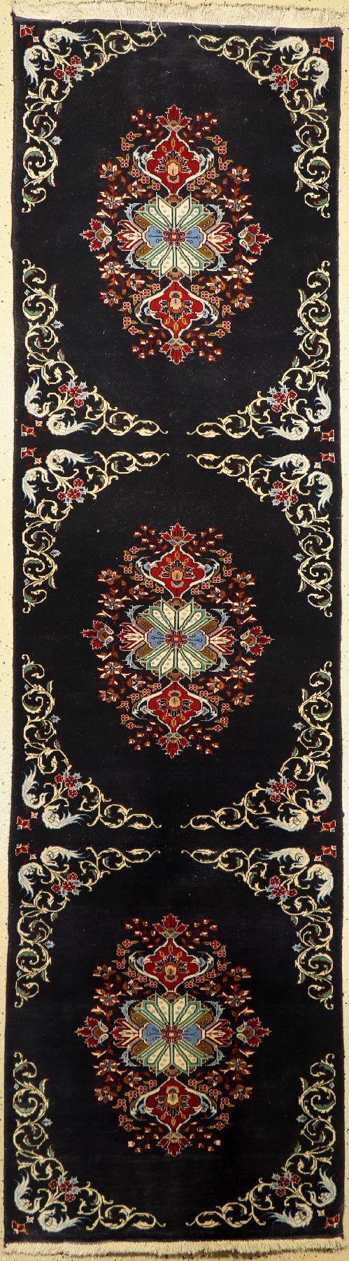 Keschan alt, Persien, ca. 50 Jahre, Korkwolle, ca. 291 x 79 cm, EHZ: 2-3