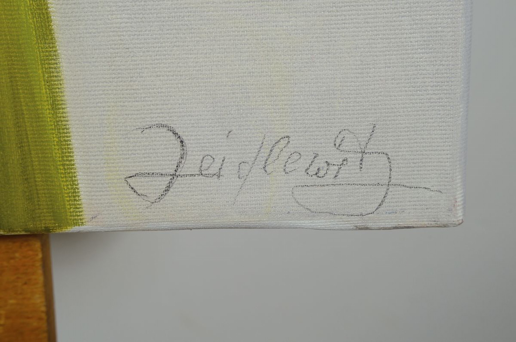 Detail a: Doris Zeidlewitz, geb. 1959, Studium am Städel in Frankfurt und an der Hochschule für Gestaltung Offenbach, Hier: "In Love", aus der ...