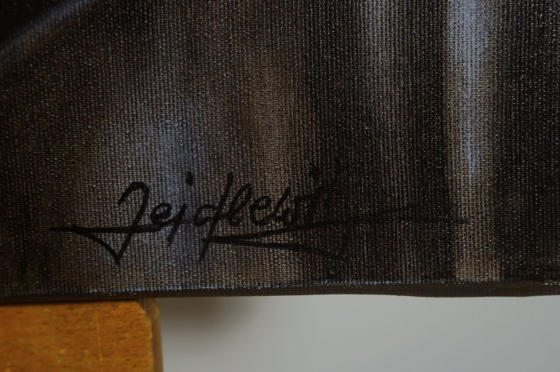 Detail a: Doris Zeidlewitz, geb. 1959, Studium am Städel in Frankfurt und an der Hochschule für Gestaltung Offenbach, Hier: "Lilly", aus der Serie, ...