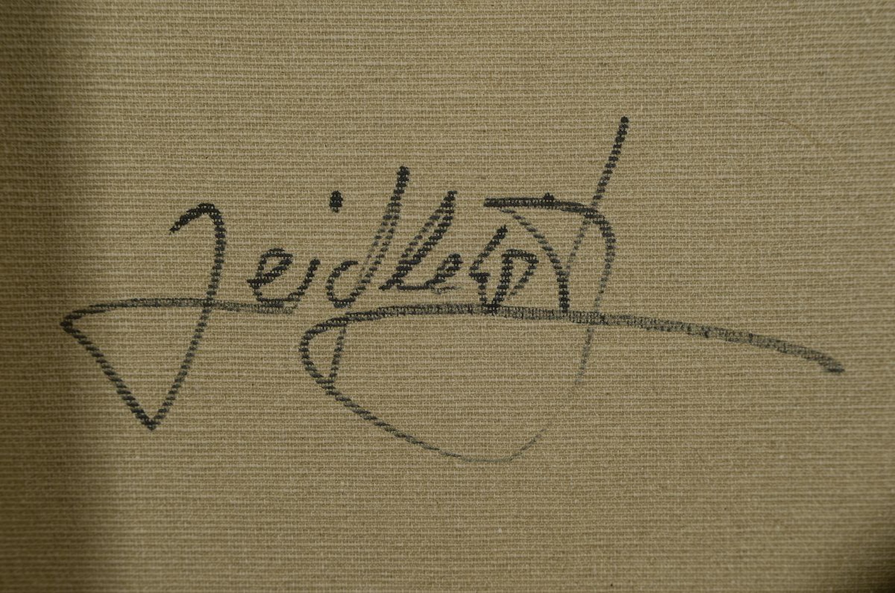 Detail a: Doris Zeidlewitz, geb. 1959, Studium am Städel in Frankfurt und an der Hochschule für Gestaltung Offenbach, Hier: "Under the sign of ...