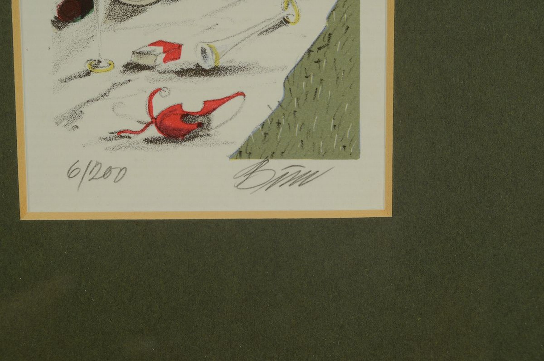 Detail g: Tomas Bim, geb. 1946, zeitgen. Prager Künstler, Konvolut aus 3 Farblithografien, je handsign., num., unter Glas gerahmt, ca. 32x21 cm, 26x20 cm, ...