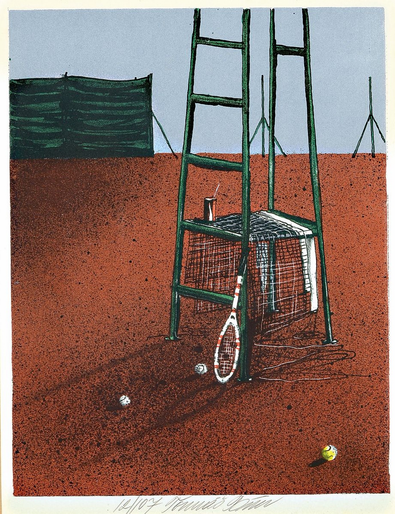 Tomas Bim, geb. 1946, zeitgen. Prager Künstler, Konvolut aus 4 Farblithografien, je handsign., je num. unter Glas gerahmt, gesamt je ca. 38x31 cm