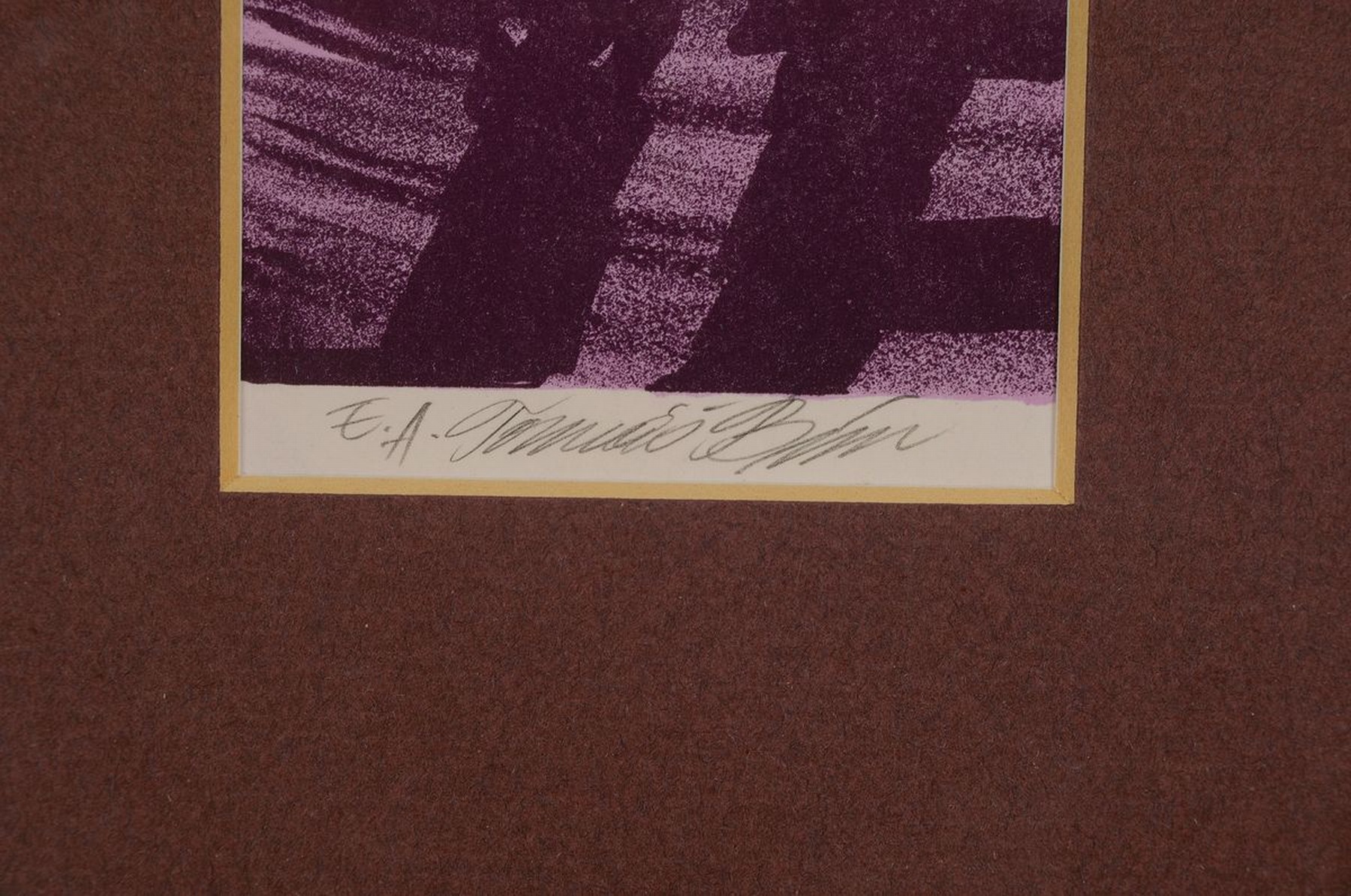 Detail c: Tomas Bim, geb. 1946, zeitgen. Prager Künstler, Hier: Konvolut aus 2 Farblithografien, je handsign., num., unter Glas gerahmt, ca. 30x23cm, 27x21 cm