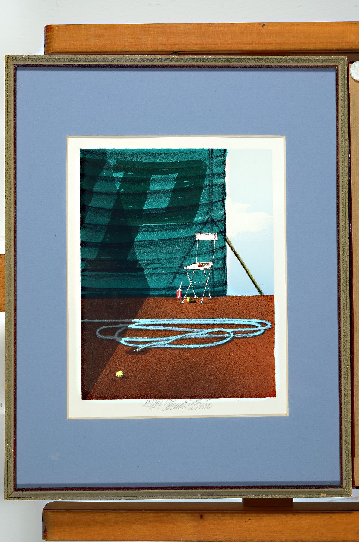 Detail b: Tomas Bim, geb. 1946, zeitgen. Prager Künstler, Konvolut aus 2 Farblithografien, je handsign., num., unter Glas gerahmt, ca. 39x30, 29x20 cm