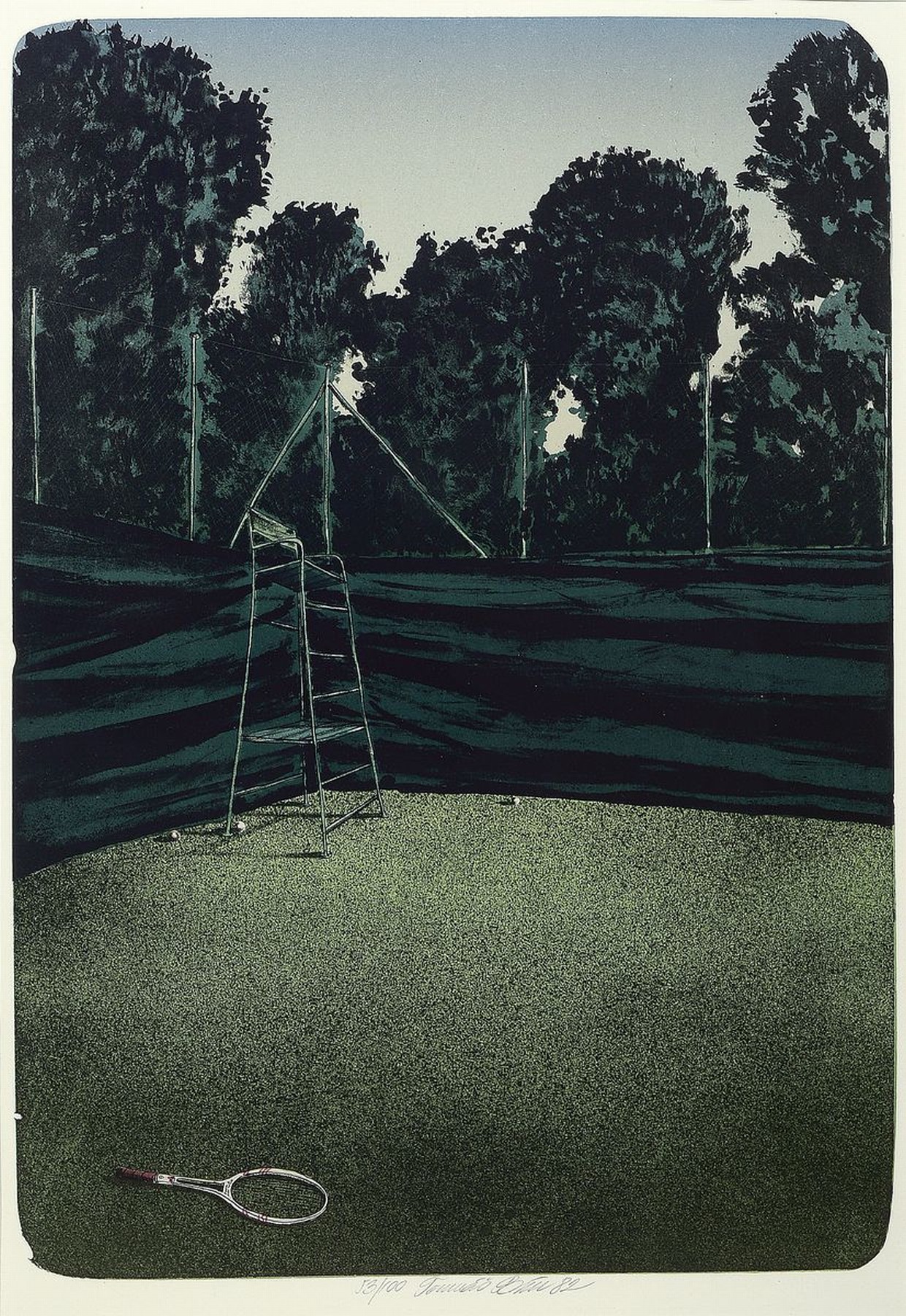 Tomas Bim, geb. 1946, zeitgen. Prager Künstler, Konvolut aus 2 Farblithografien, je handsign., je num., unter Glas gerahmt, ca. 80x60 cm, 43x35 cm