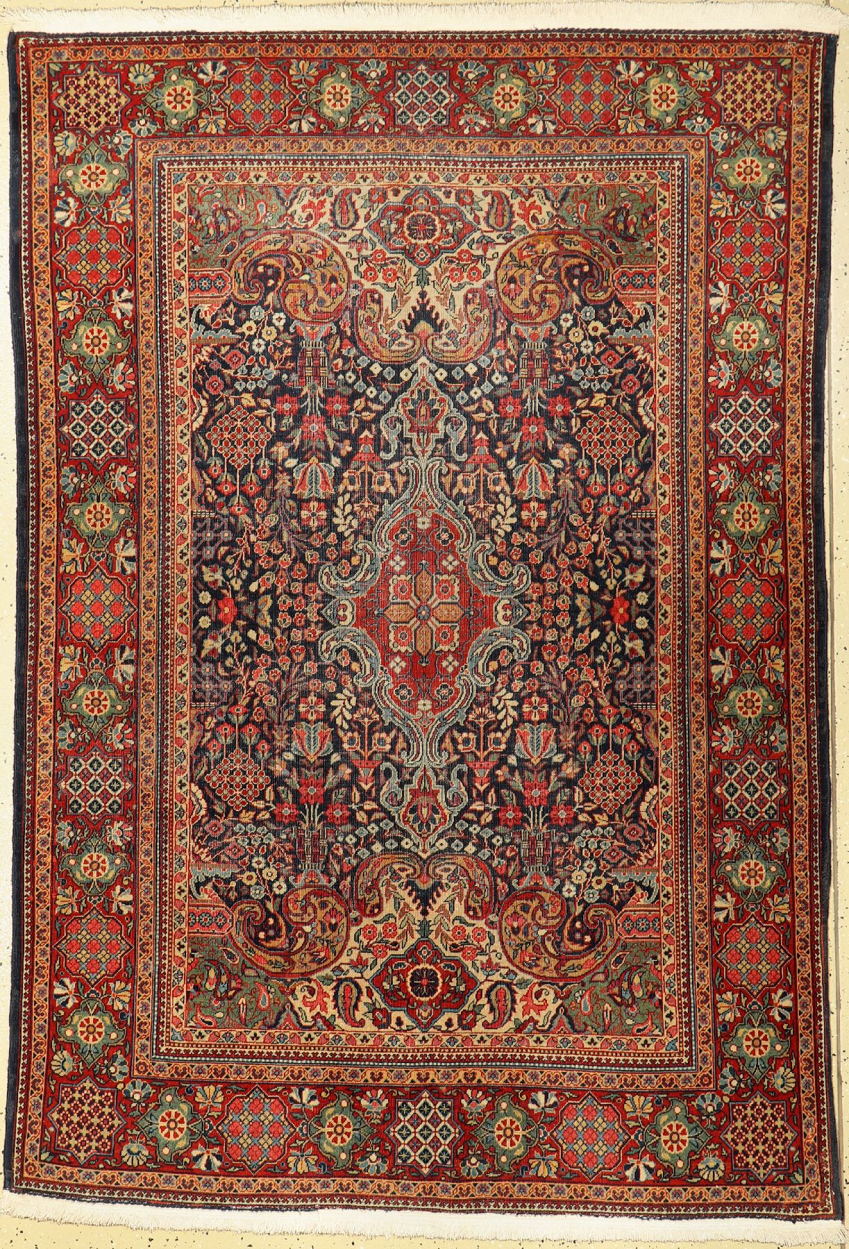 Keschan alt, Persien, um 1930, Wolle auf Baumwolle, ca. 195 x 130 cm, EHZ: 4