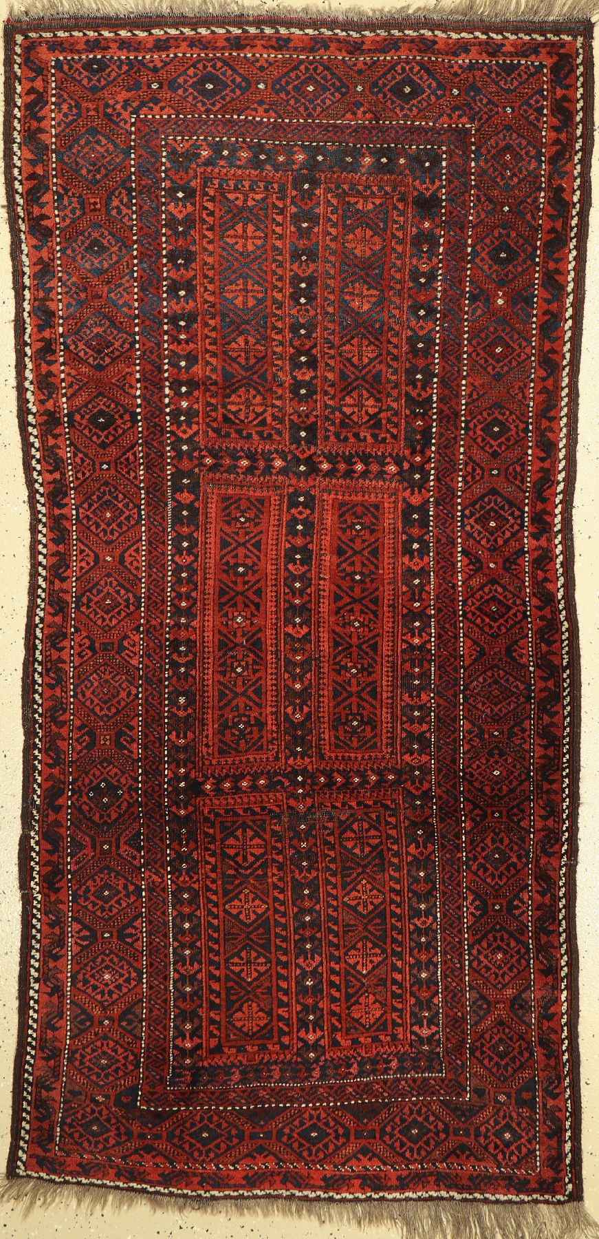 Belutsch antik, Persien, um 1920, Wolle aufWolle, ca. 202 x 96 cm, EHZ: 4