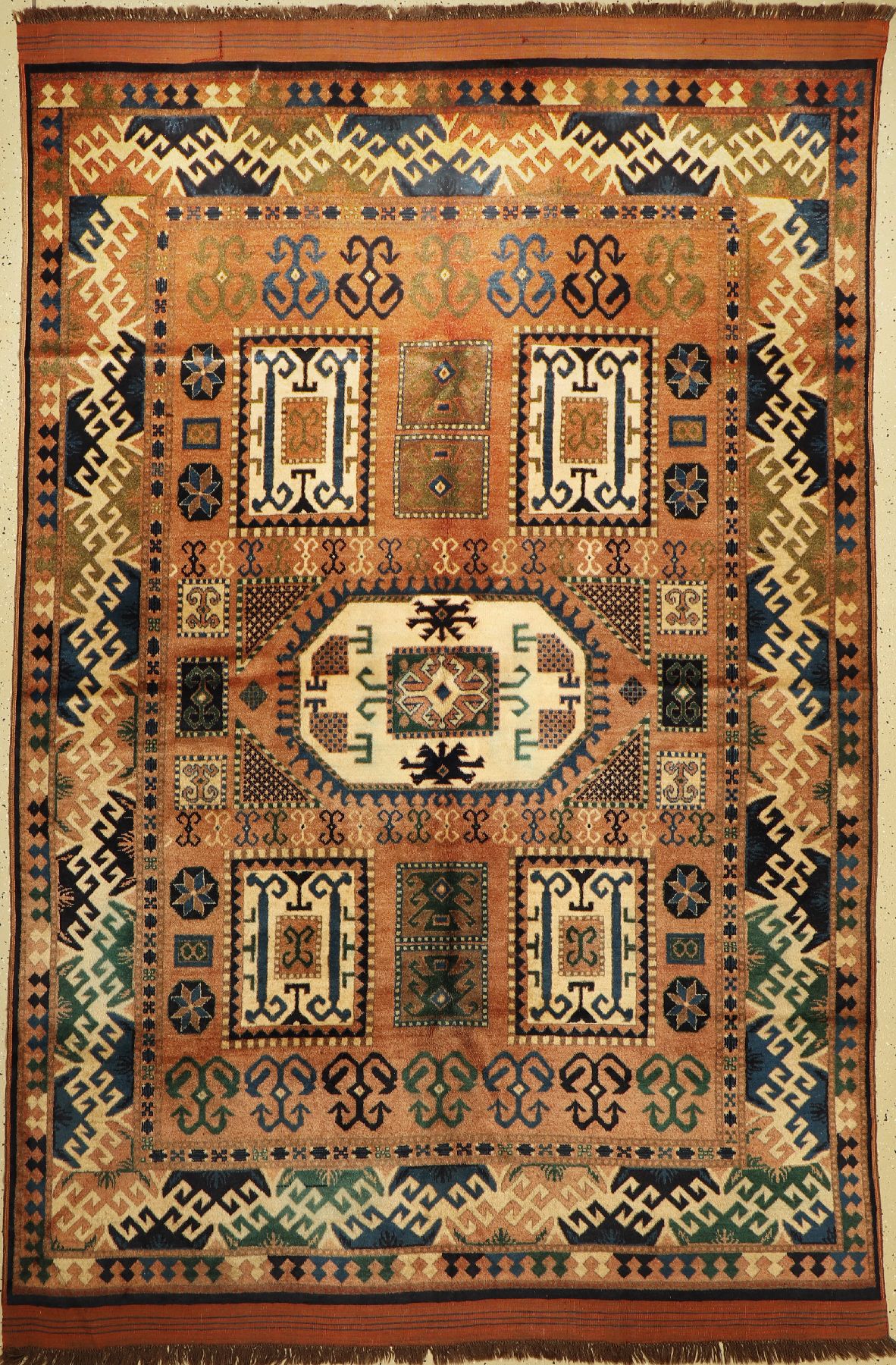 Khalmohammadi alt, Afghanistan, ca. 50 Jahre, Korkwolle, ca. 284 x 186 cm, EHZ: 2
