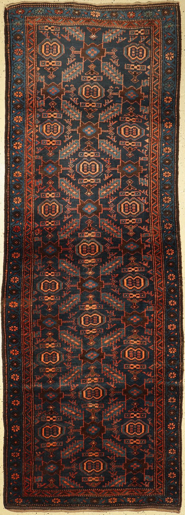 Kordi antik, Persien, um 1910, Wolle auf Wolle, ca. 310 x 115 cm, EHZ: 2