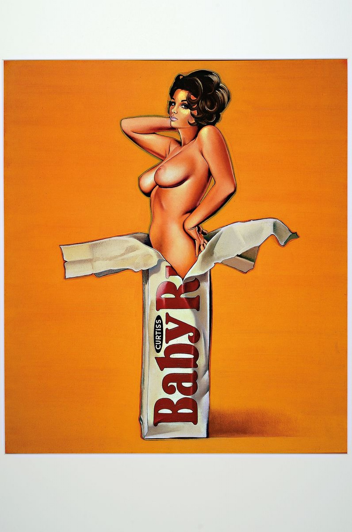 Detail k: Mel Ramos, geb. 1935, "Baby Ruth", Farboffset, Drucker Verlag: publishing Company- Verlag 2004, PP, ca. 70x50 cm