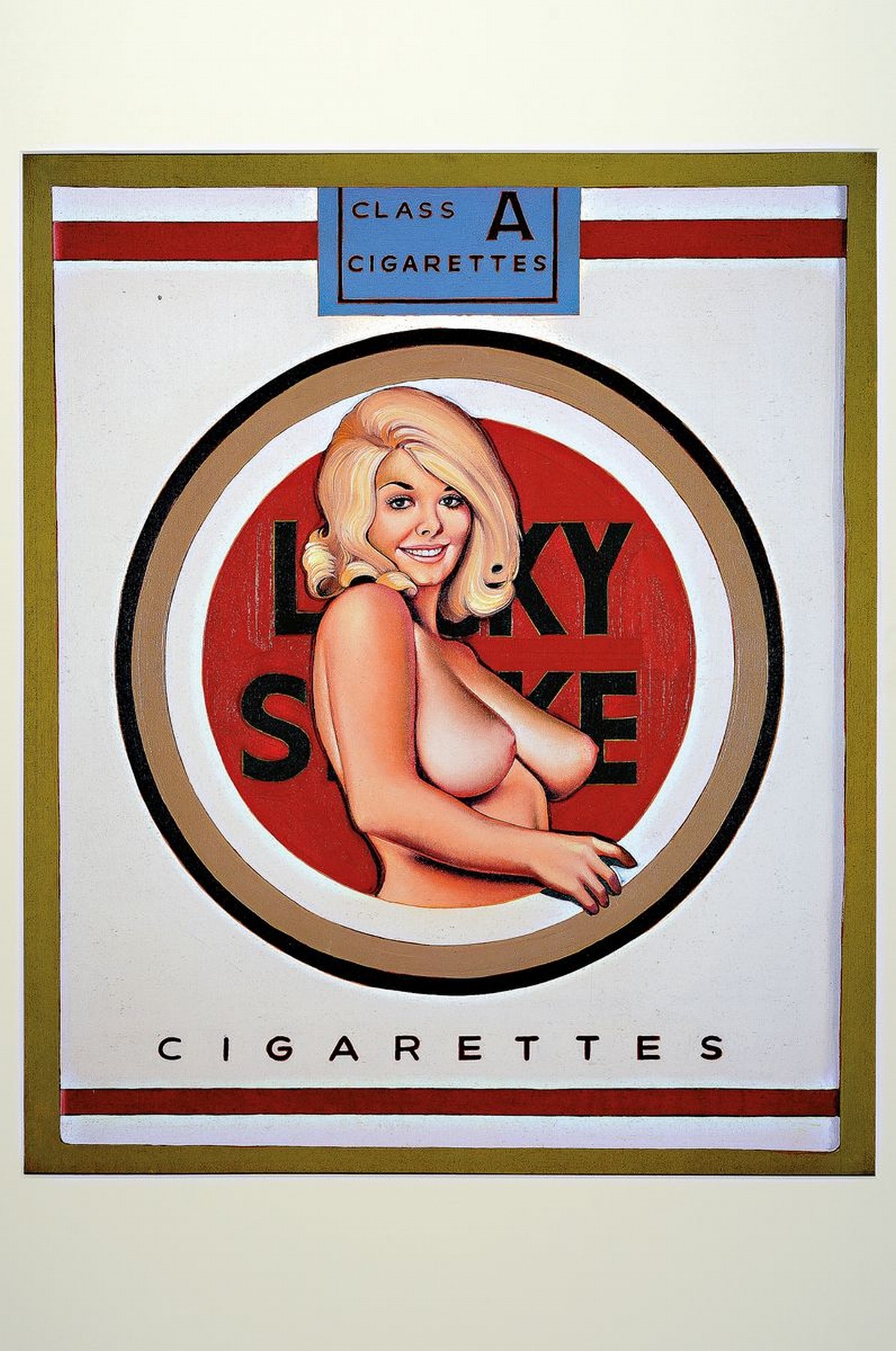 Detail k: Mel Ramos, geb. 1935, "Lucky - Lulu-Bl.." Farboffset, Drucker Verlag: publishing company Verlag 2004, PP, gesamt ca. 70x50 cm