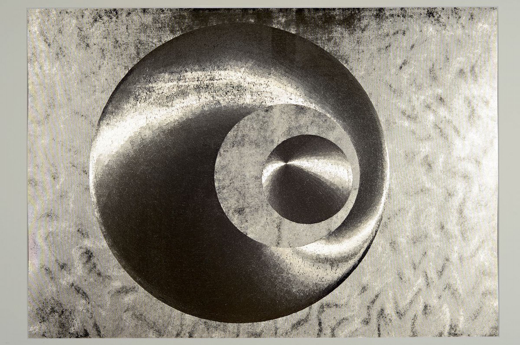 Detail k: Patrick Dupre, 1907-1985, "Cercles", Drucker-Verlag: F. Bruckmann, München 1980, PP, gesamt ca. 70x50 cm
