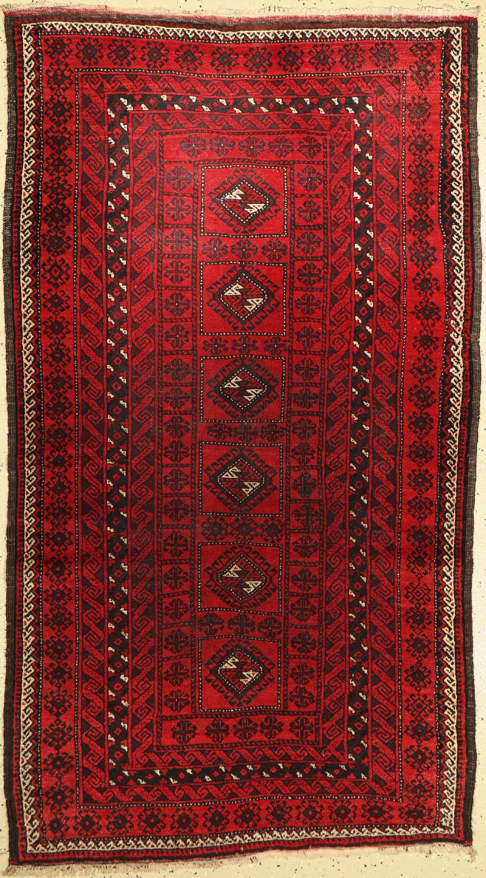 Belutsch alt, Persien, um 1940, Wolle auf Wolle, ca. 192 x 107 cm, EHZ: 3