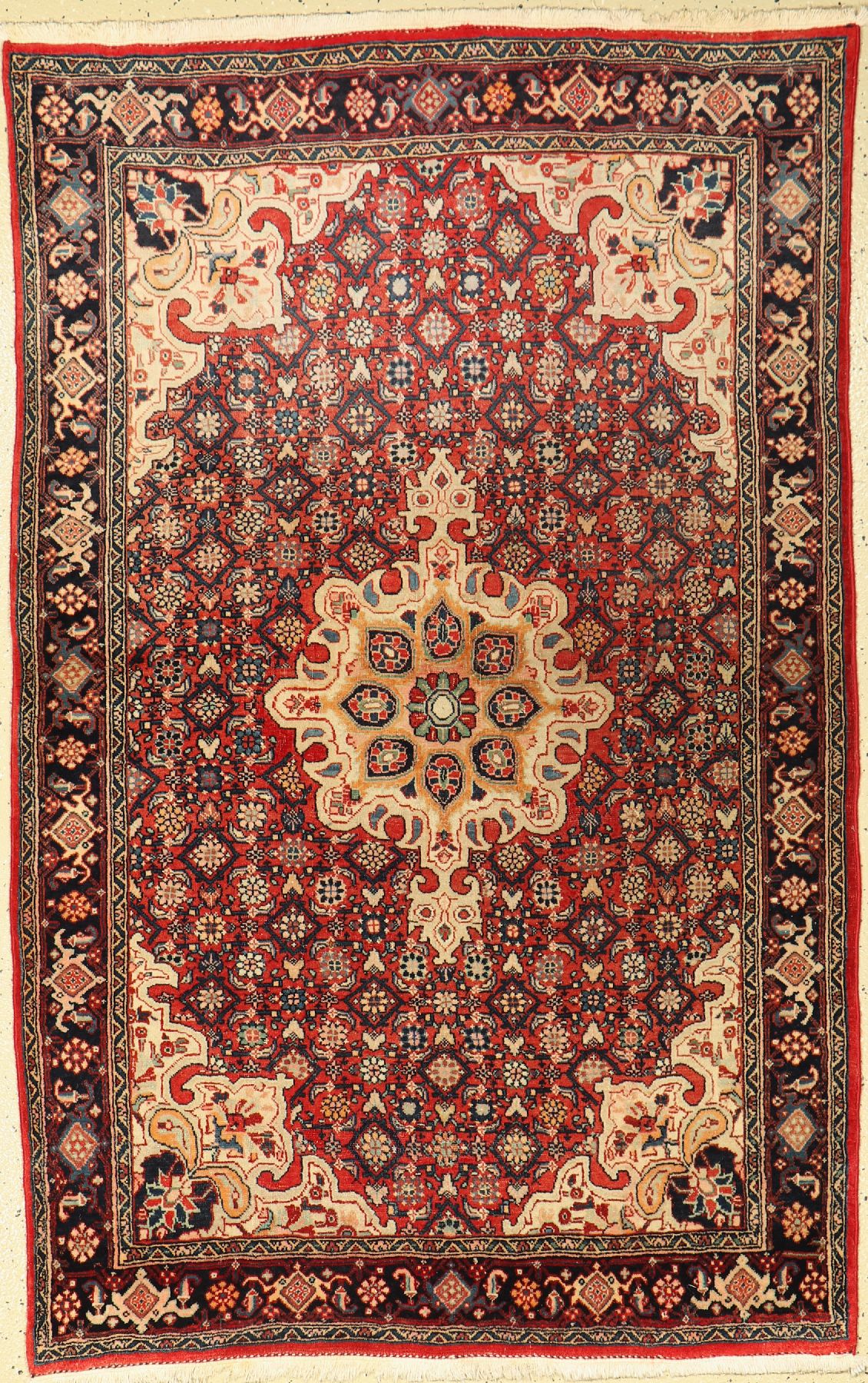 Bidjar fein alt, Persien, um 1960, Korkwolle, ca. 158 x 100 cm, EHZ: 3