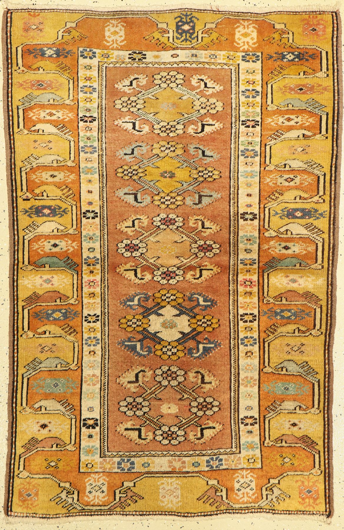 Melas alt, Türkei, um 1930, Wolle auf Wolle, ca. 154 x 100 cm, EHZ: 3