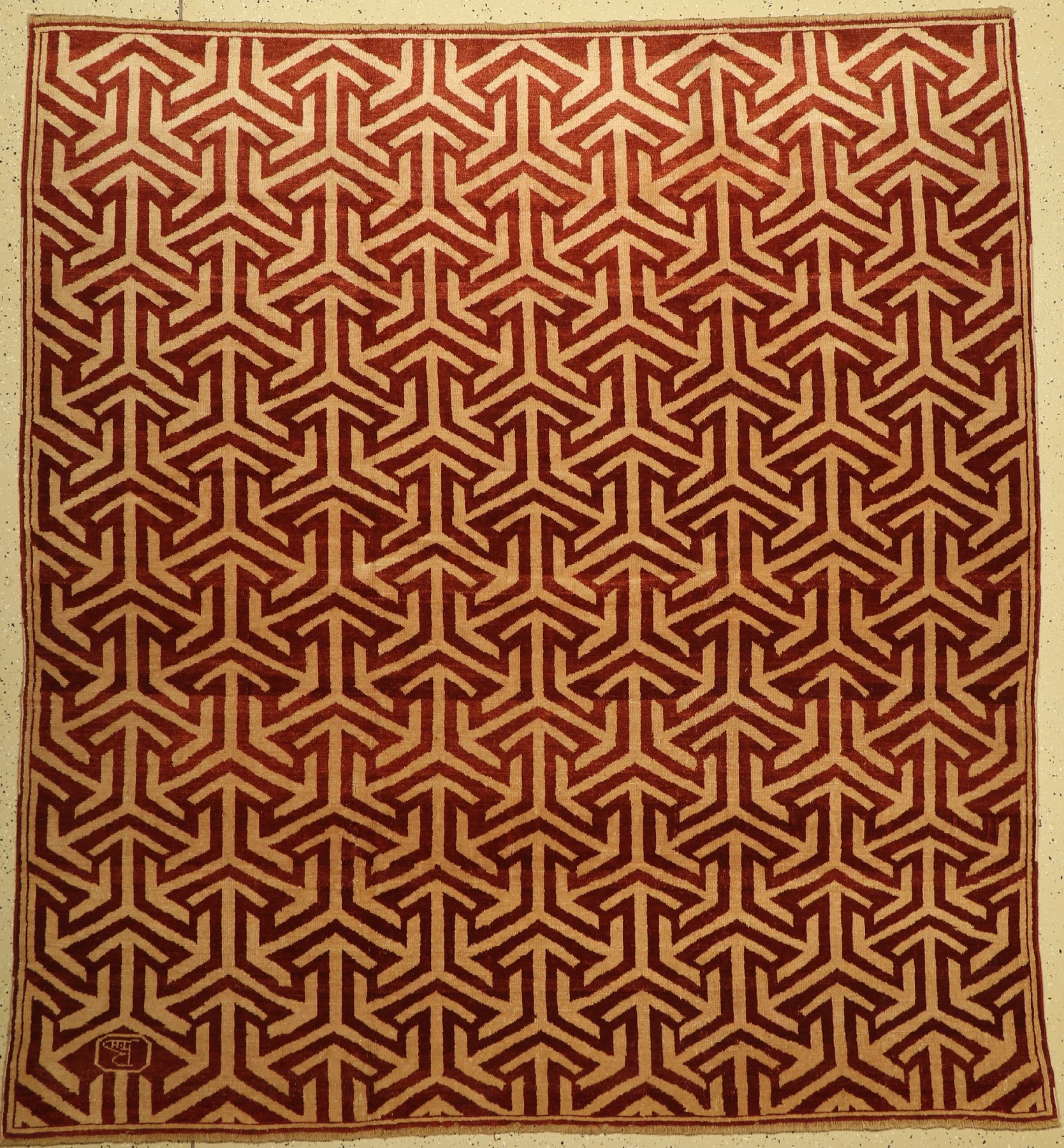 Konya alt, Türkei, ca. 50 Jahre, Wolle auf Wolle, ca. 233 x 220 cm, EHZ: 2-3