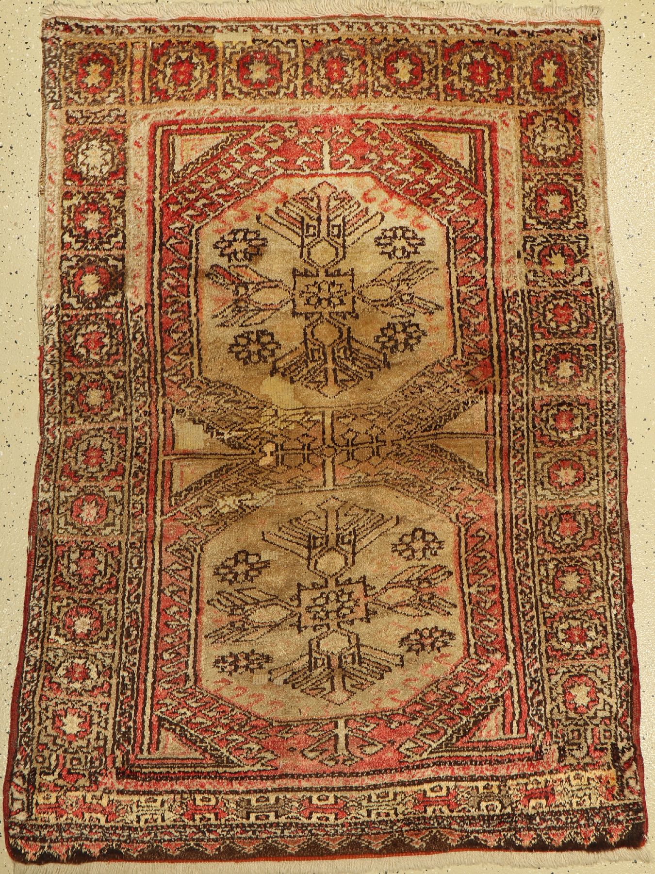 Kozak Yatak alt, Türkei, um 1930, Wolle aufWolle, ca. 160 x 120 cm, EHZ: 3