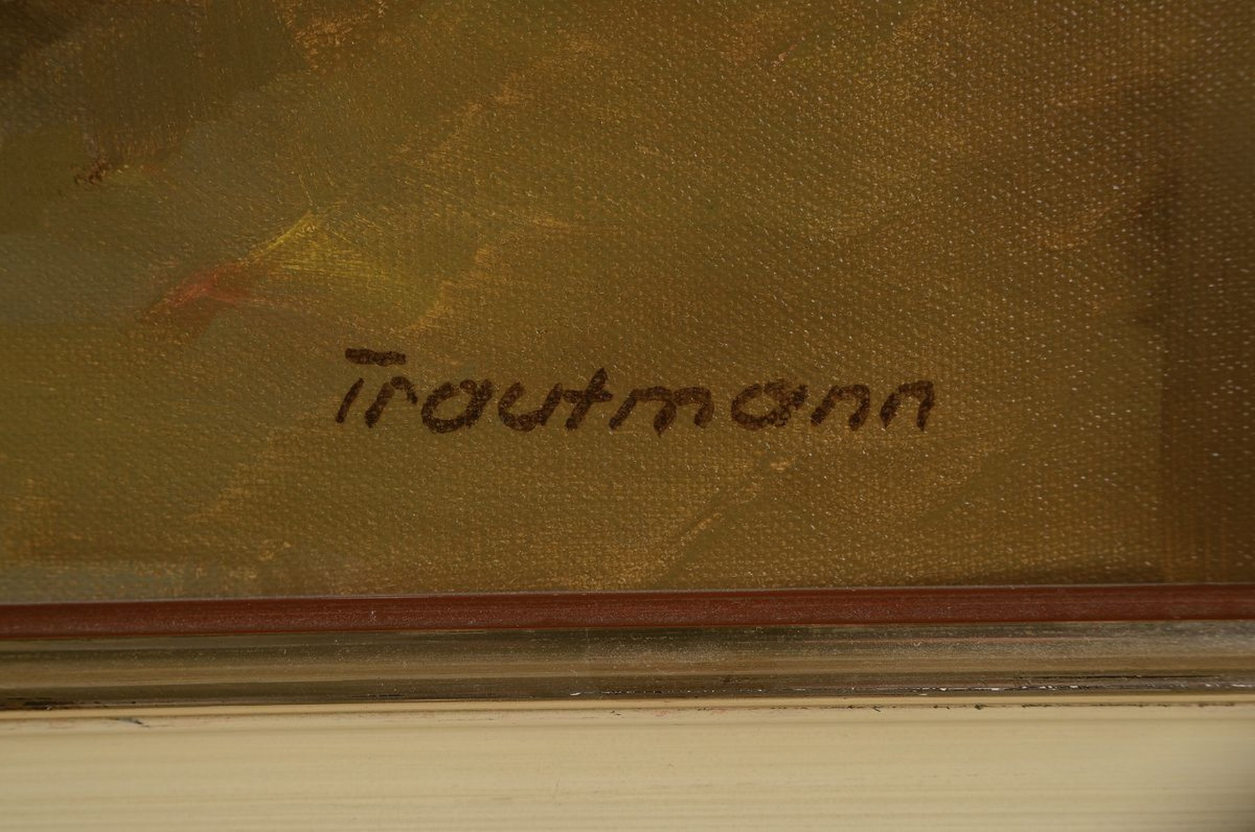Detail a: Emilie von Trautmann, 1846-1906 Wien, Blumenstillleben, Öl/Lwd, rechts unten signiert, ca. 60x50cm, R. ca. 68x58cm