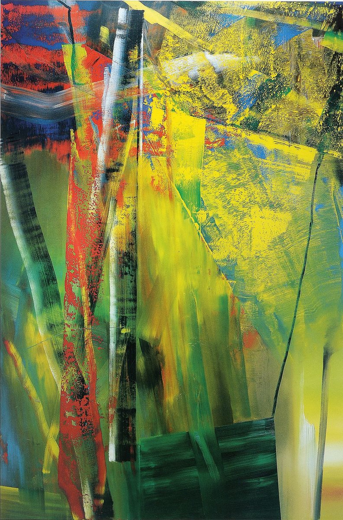 Gerhard Richter, geb. 1932, Victoria I, Farboffset auf Karton, rechts unten handsigniert und dat. 1987, limitierte Editionfür verdiente Mitarbeiter ...