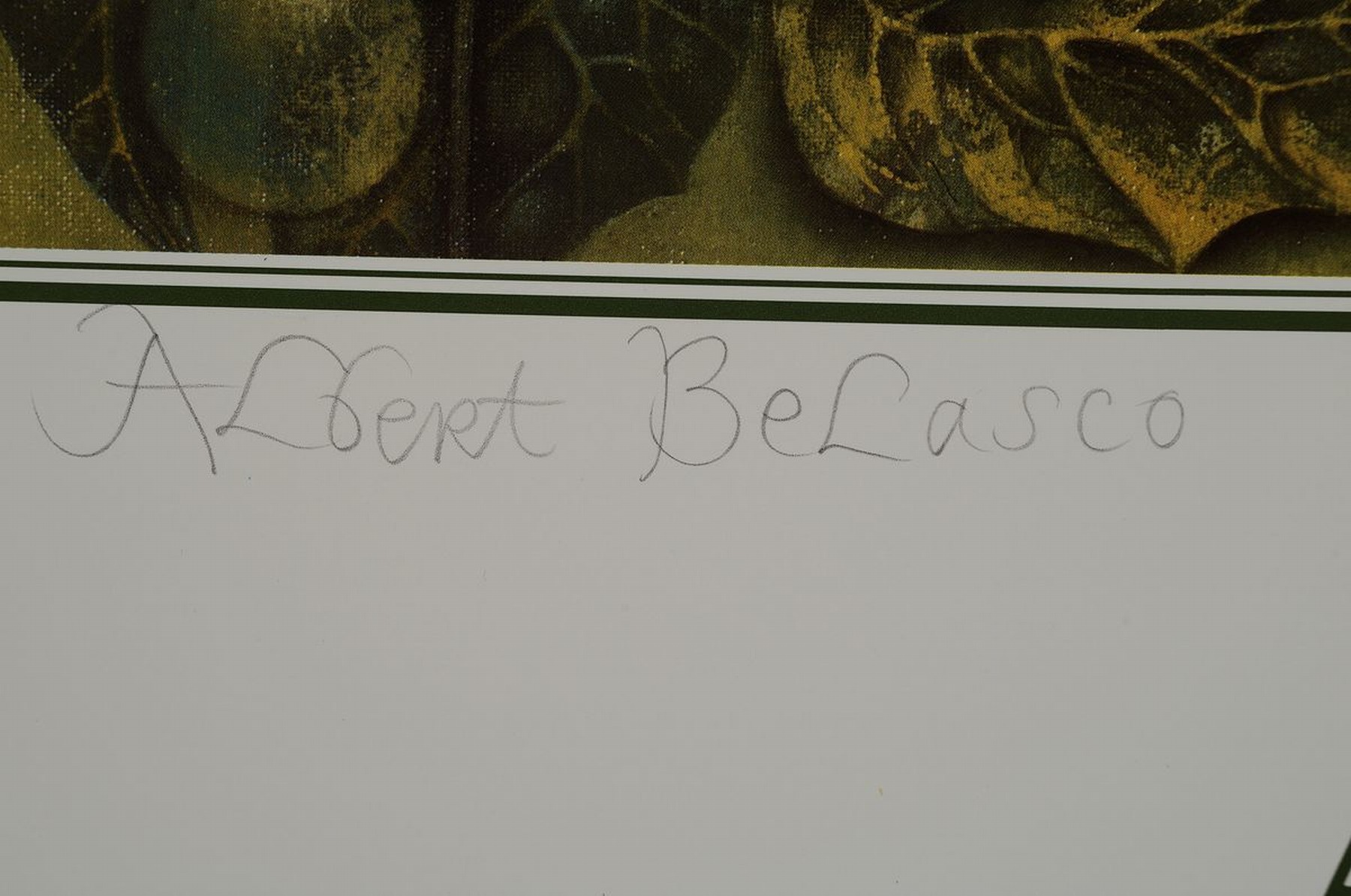 Detail f: Albert Belasco, geb. 1938, viele Jahre in Baden Baden ansässig, vier Offsets, Diana, Parzival, Demeter und Psyche, alle handsigniert, Hrsg. RA ...