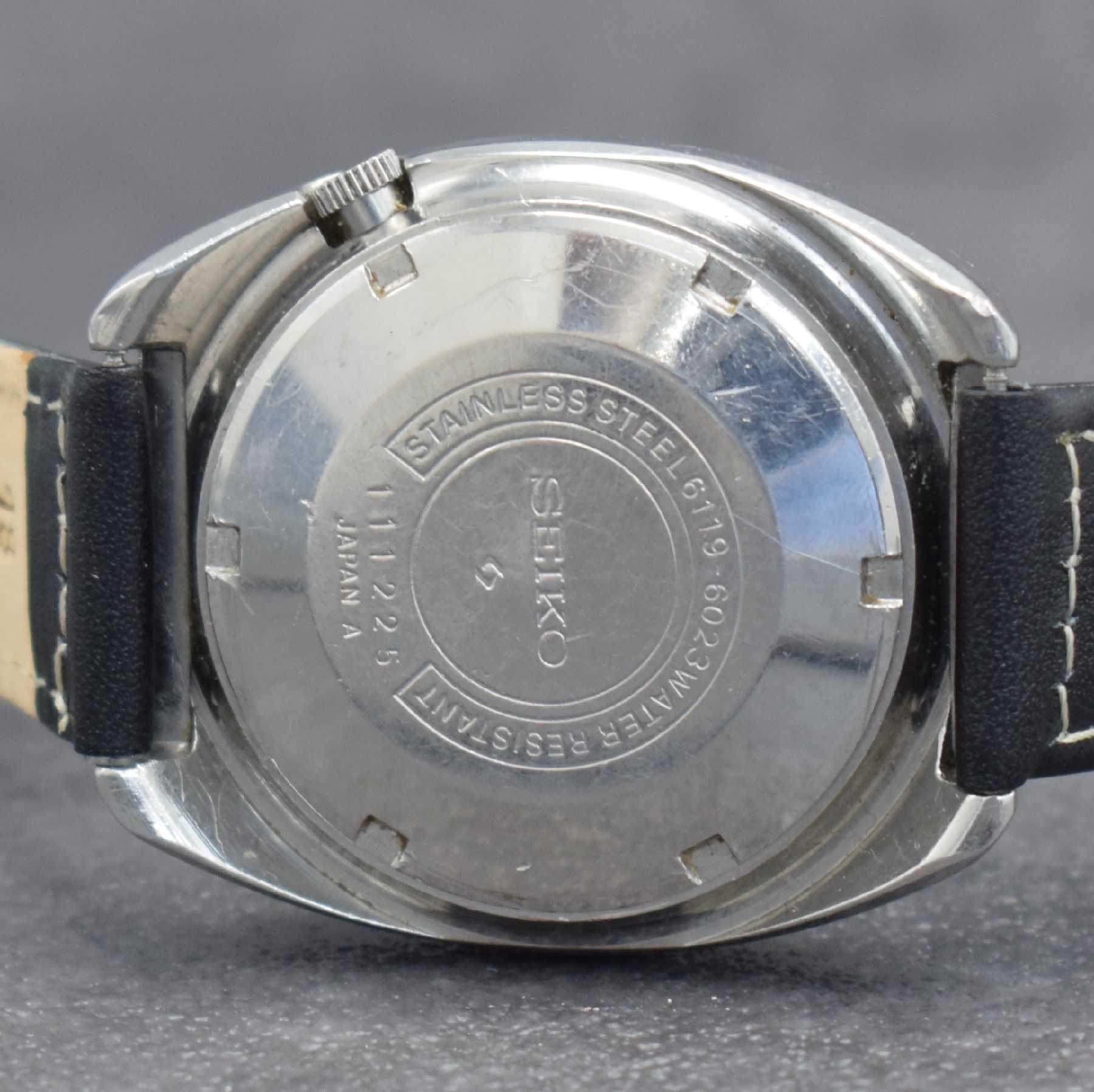 Detail i: Konvolut: 3 Seiko Armbanduhren in Stahl, Japan 1970er Jahre, alle Automatik, alle Böden verschr., 1 x Serie 5 Sports mit orig. Gliederband, ...