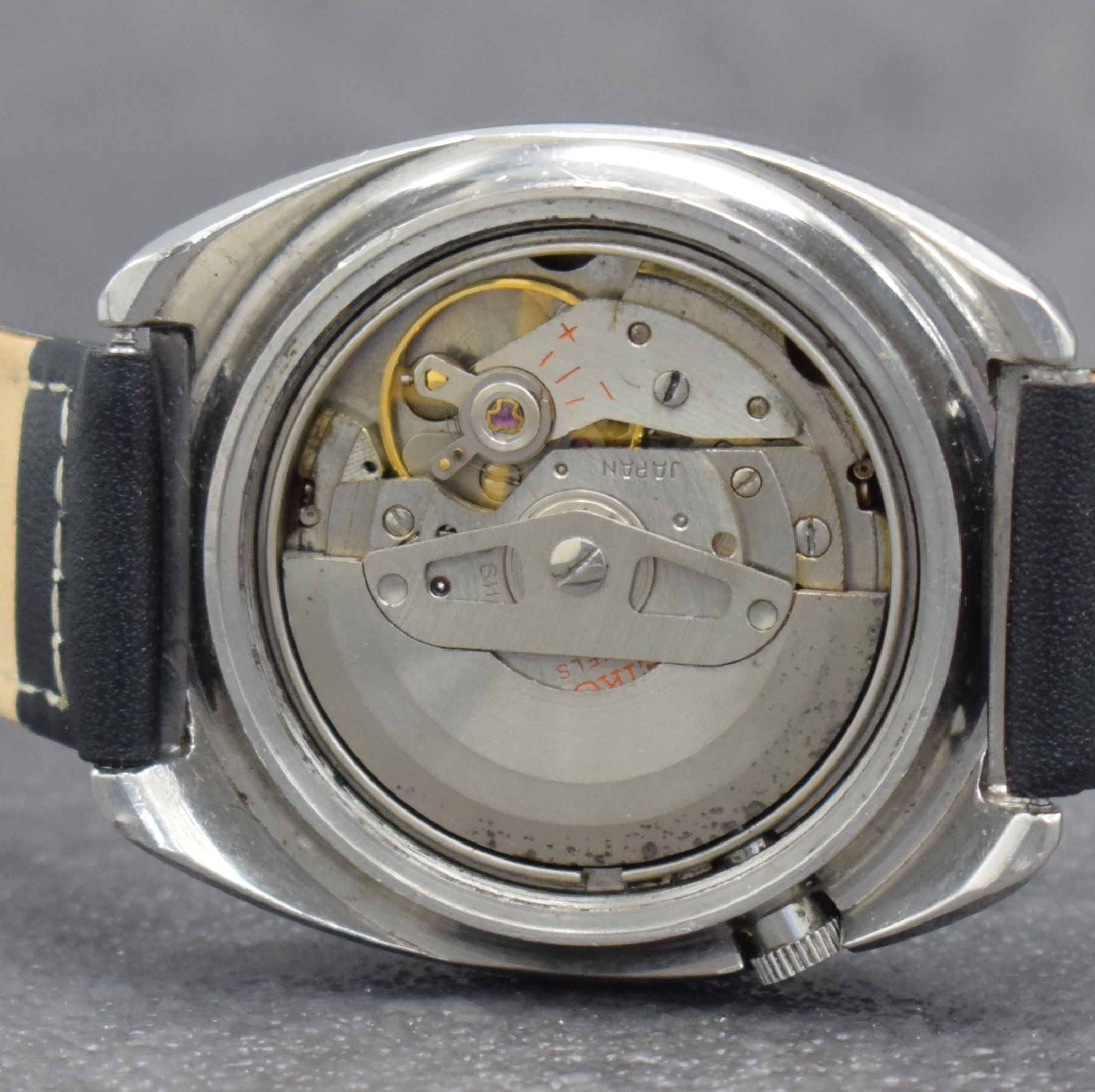 Detail j: Konvolut: 3 Seiko Armbanduhren in Stahl, Japan 1970er Jahre, alle Automatik, alle Böden verschr., 1 x Serie 5 Sports mit orig. Gliederband, ...