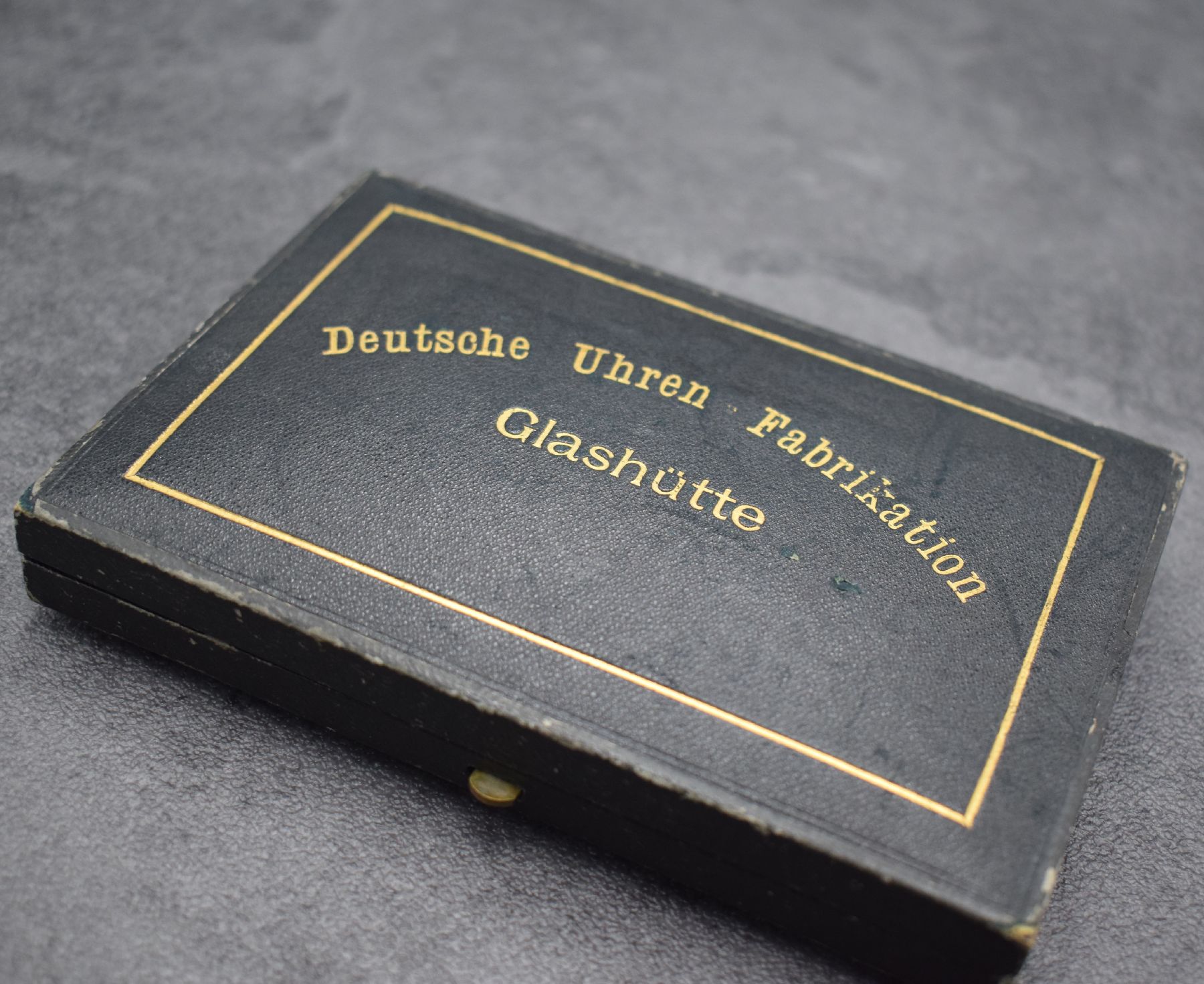 Detail c: A. LANGE & SÖHNE Deutsche Uhrenfabrikation Glashütte I/S offene Herrentaschenuhr in RoseG 585/000, Deutschland um 1900, 2-Deckel Goldgeh. l. dell., ...