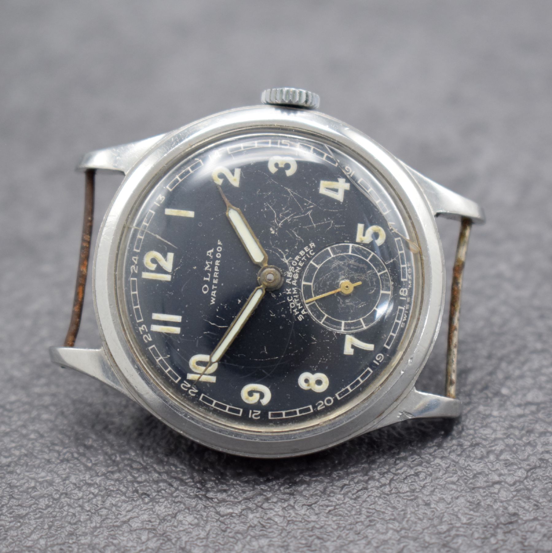 Detail h: Konvolut: 2 Armbanduhren, Schweiz um 1943 & 1965, 1 x BUTEX /BWC im Taucherdesign, Ref. 713008, Automatik, Edelstahlgeh. inkl. neutr. Kautschukband, ...