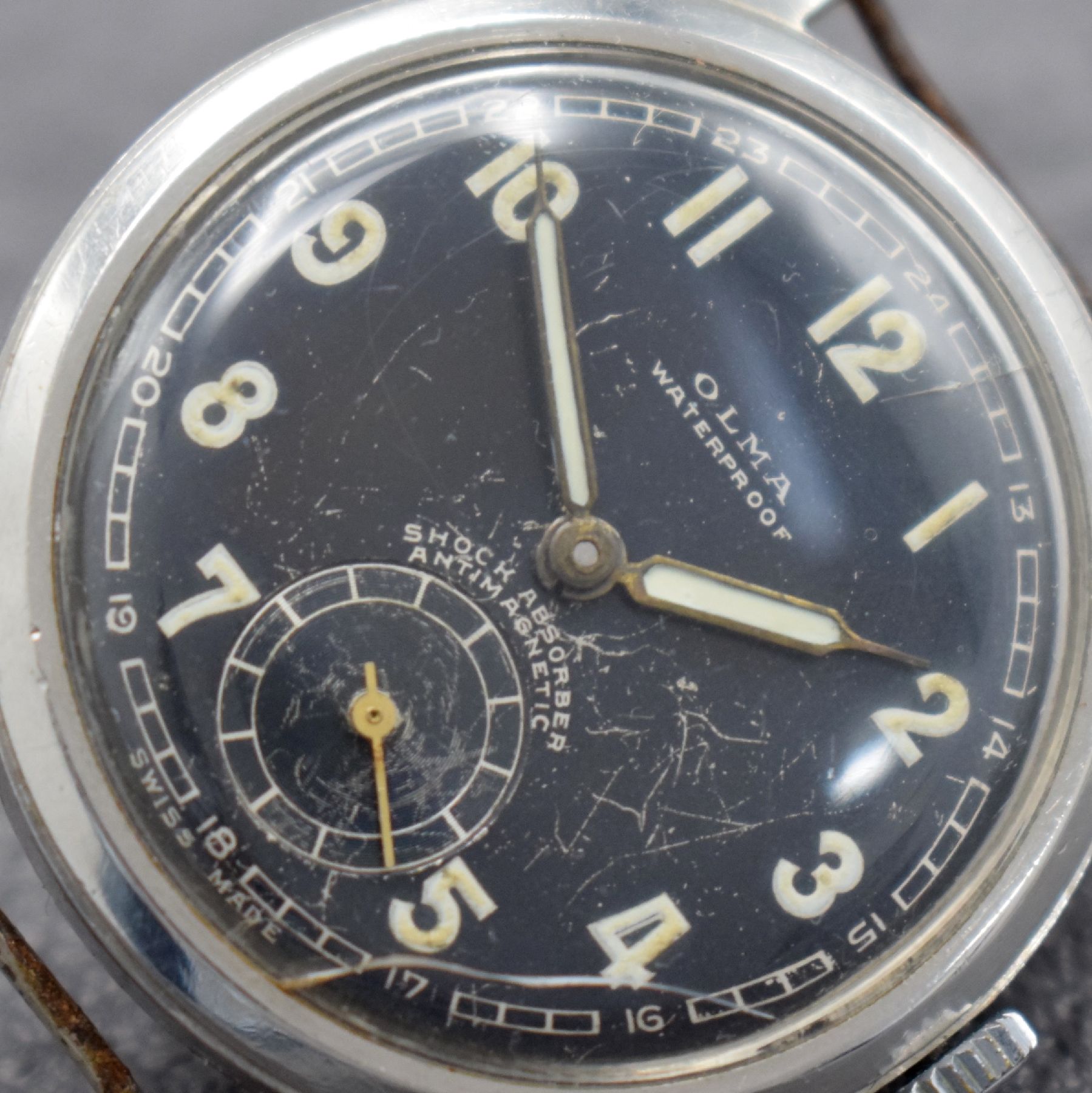 Detail i: Konvolut: 2 Armbanduhren, Schweiz um 1943 & 1965, 1 x BUTEX /BWC im Taucherdesign, Ref. 713008, Automatik, Edelstahlgeh. inkl. neutr. Kautschukband, ...