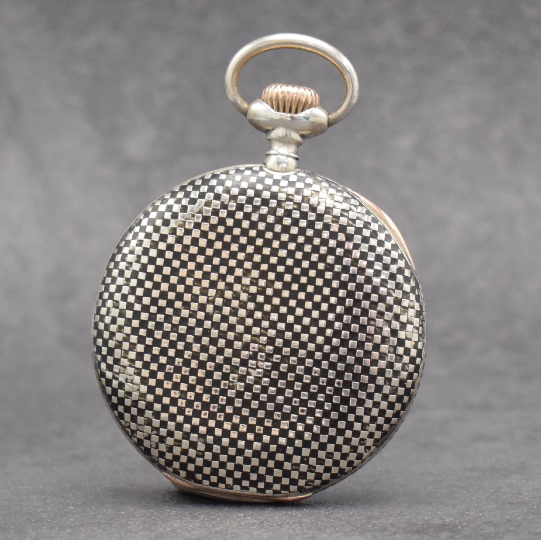 Detail c: J. ASSMANN Glashütte offene Herrentaschenuhr Nr. 20414 in 900er Silber mit original Zertifikat, Etui & Überkarton, Deutschland um 1918, Geh. ber., ...