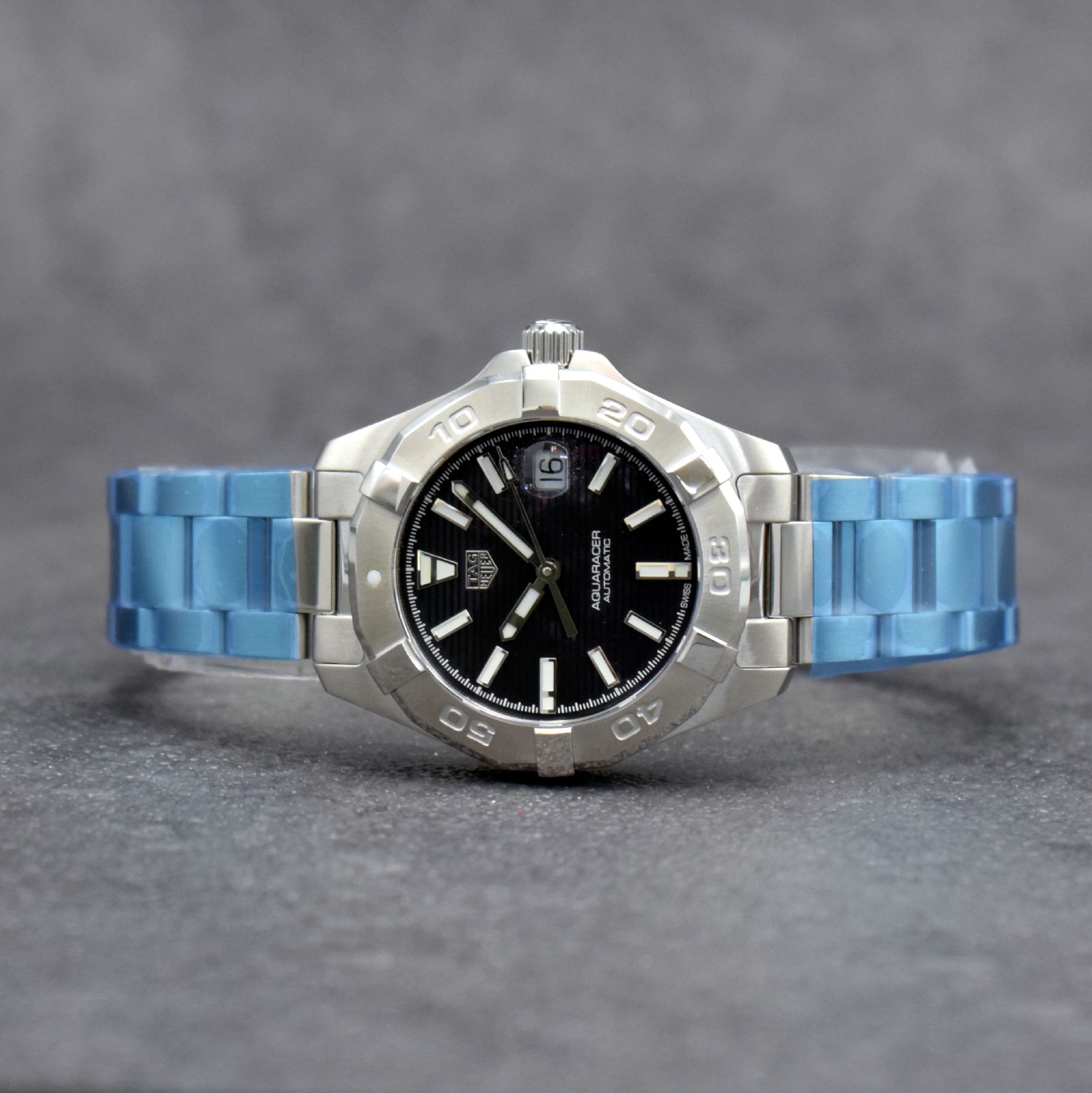 TAG HEUER Aquaracer ungetragene Damenarmbanduhr, Schweiz um 2020, Automatik, Ref. WBD2310.BA0740, Edelstahlgeh. inkl. orig. Gliederband m. Faltschl., ...