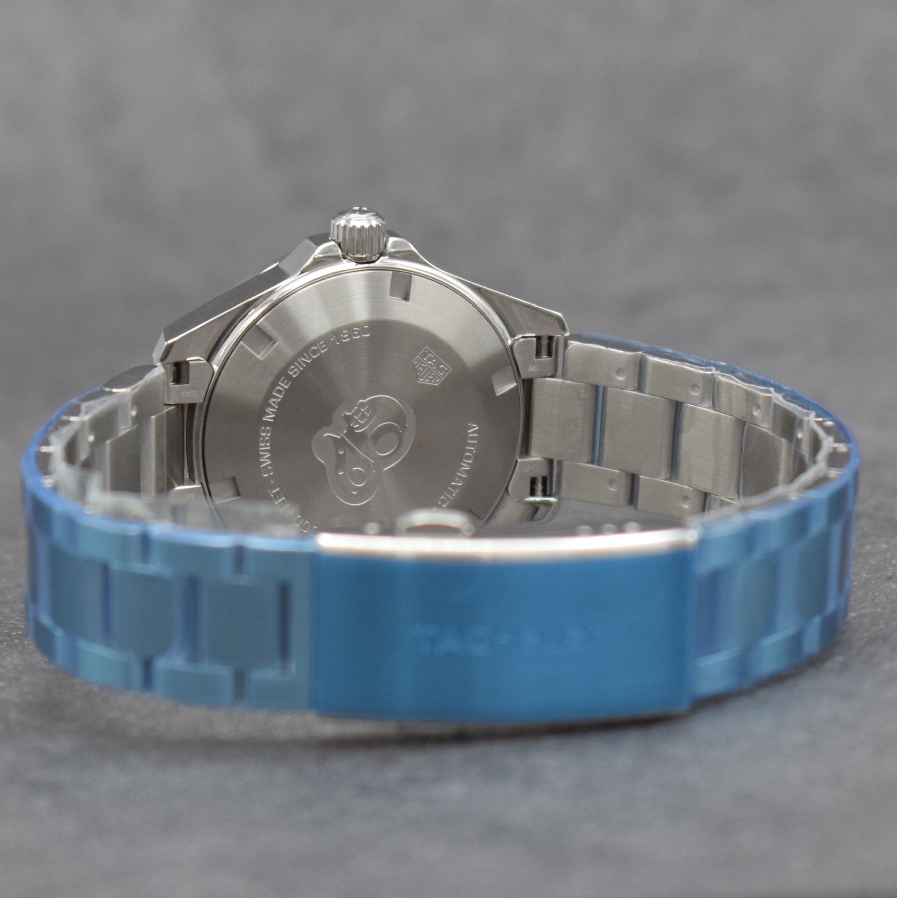 Detail e: TAG HEUER Aquaracer ungetragene Damenarmbanduhr, Schweiz um 2020, Automatik, Ref. WBD2310.BA0740, Edelstahlgeh. inkl. orig. Gliederband m. Faltschl., ...