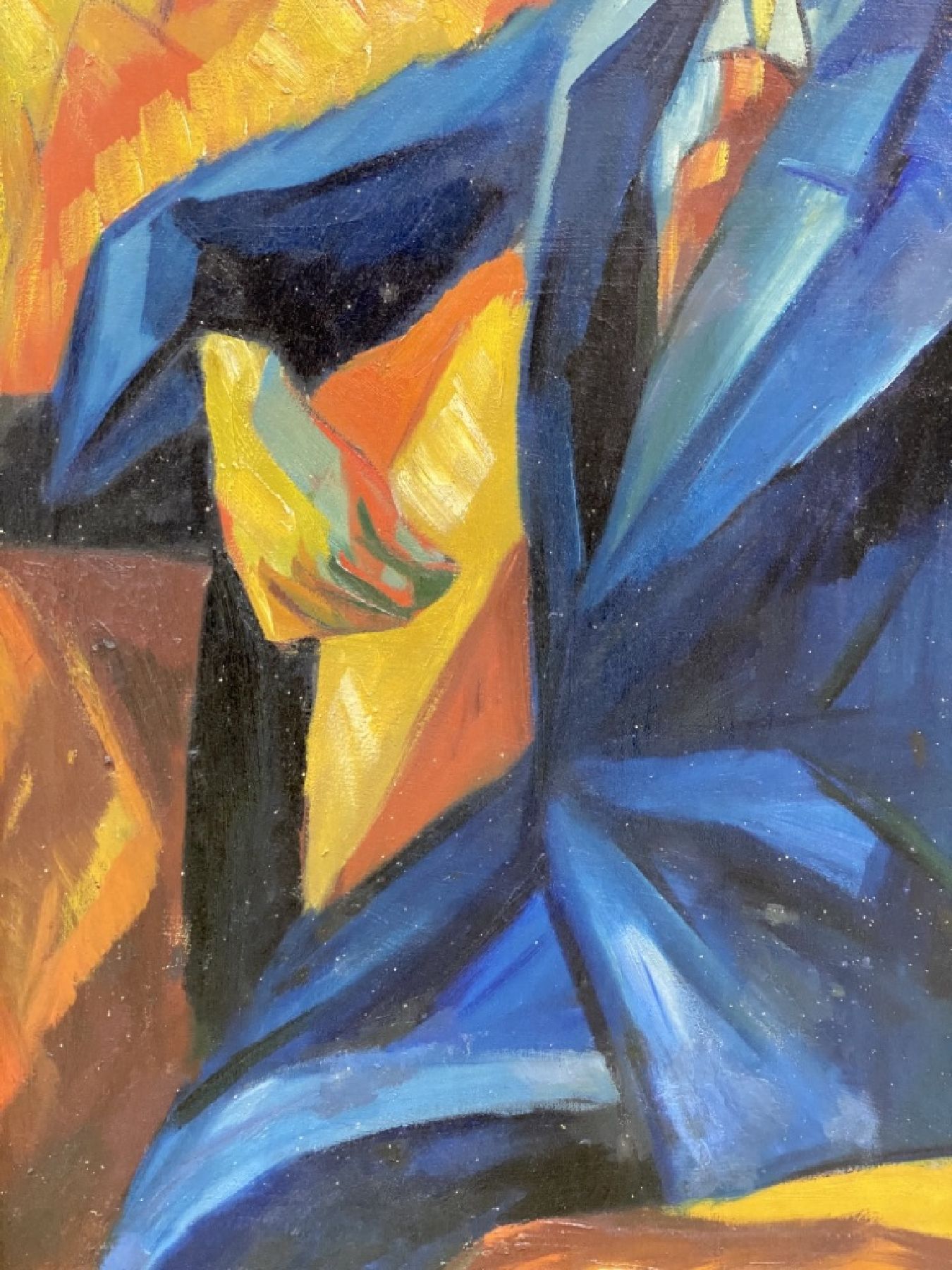Detail c: Hans Breinlinger, Konstanz 1888 - 1963, Studium AK Karlsruhe, Schüler von Trübner, galt als entarteter Künstler, Schwager und Freund von Lovis ...