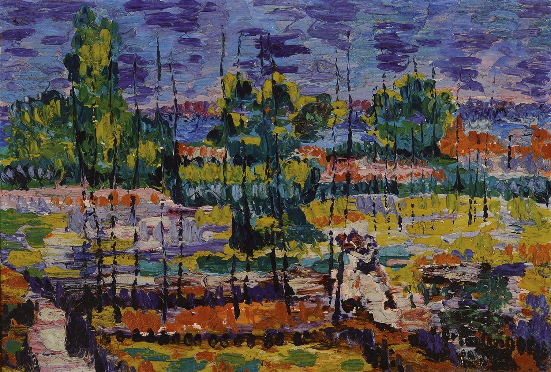 Hans Breinlinger, Konstanz 1888 - 1963, Studium AK Karlsruhe, Schüler von Trübner, galt als entarteter Künstler, Schwager und Freund von Lovis ...