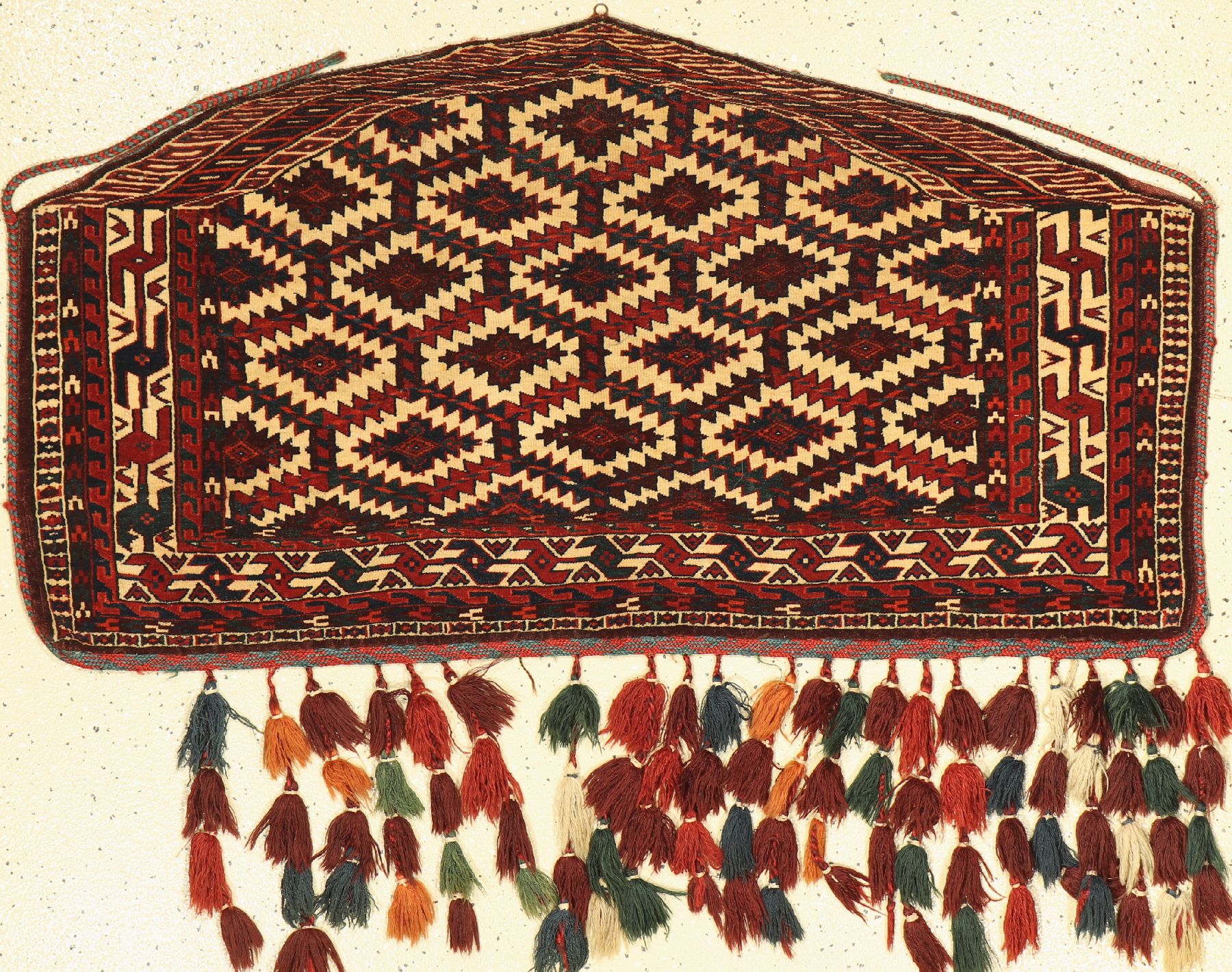 Yomuth Asmalik antik, Turkmenistan, um 1900, Wolle auf Wolle, ca. 128 x 69 cm, EHZ: 2