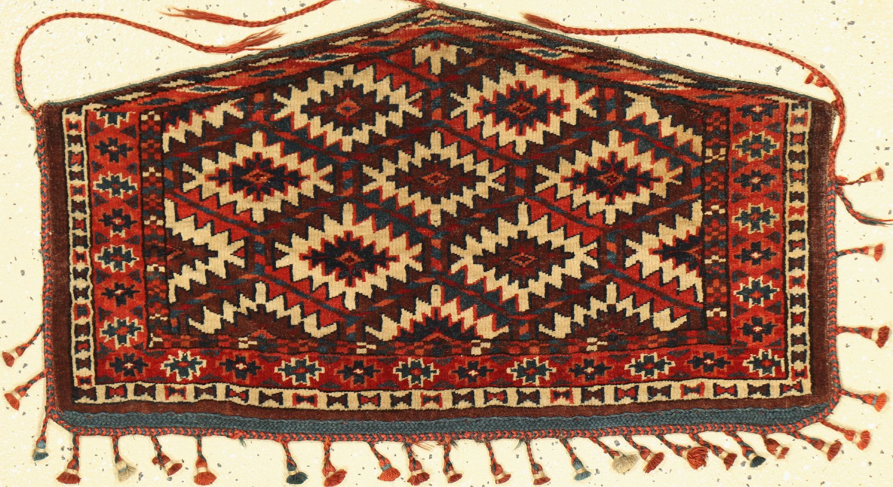 Yomuth Asmalyk antik, Turkmenistan, um 1900, Wolle auf Wolle, ca. 76 x 42 cm, EHZ: 2